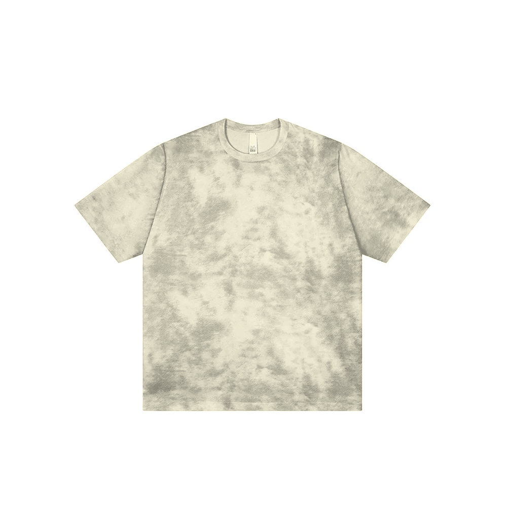 Cream mineral wash tee