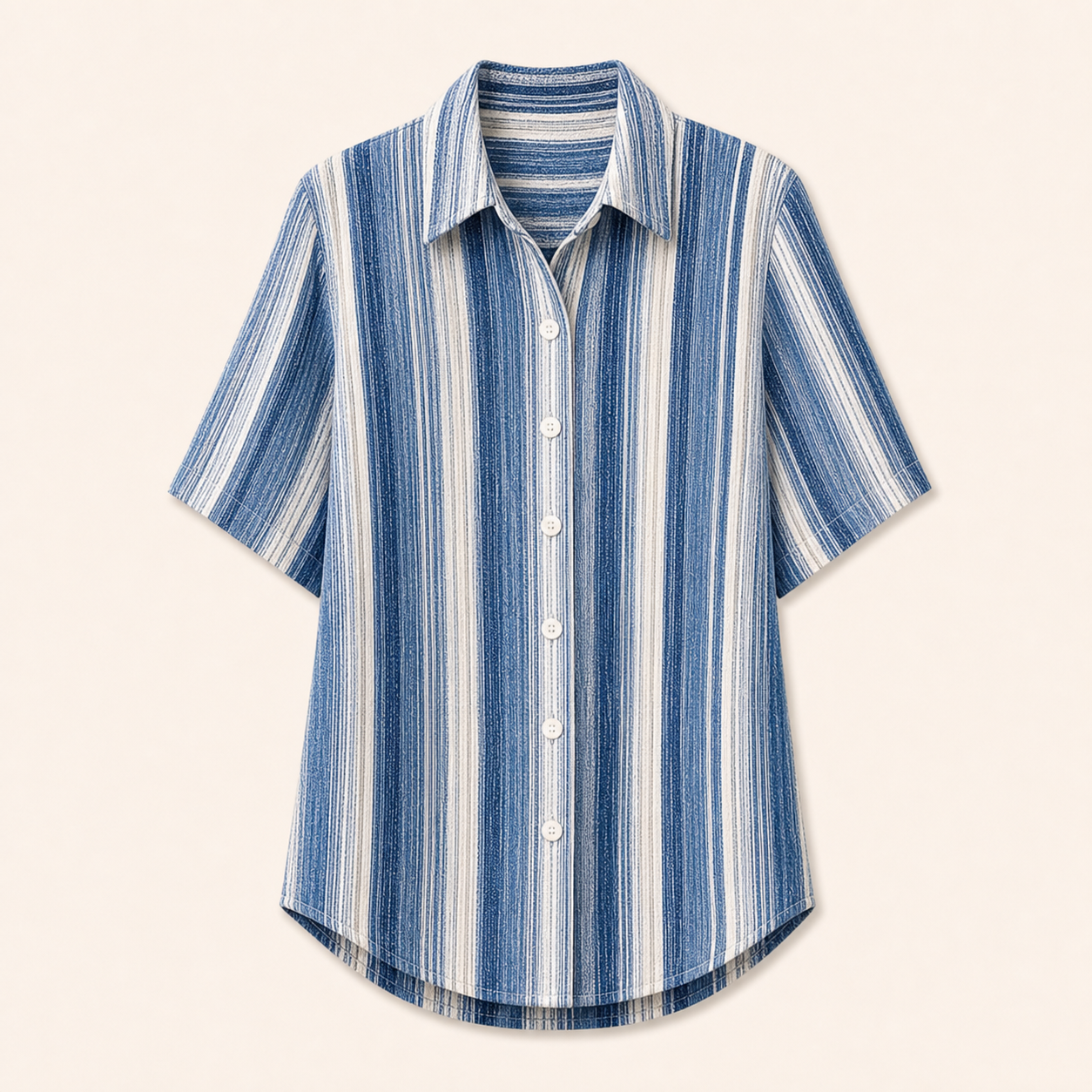 Denim Blue Stripe top