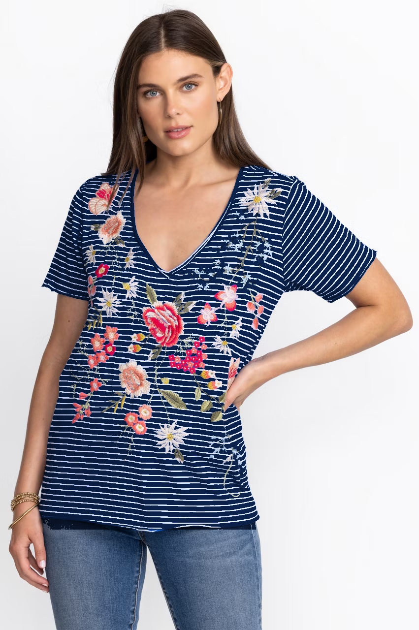 Navy top