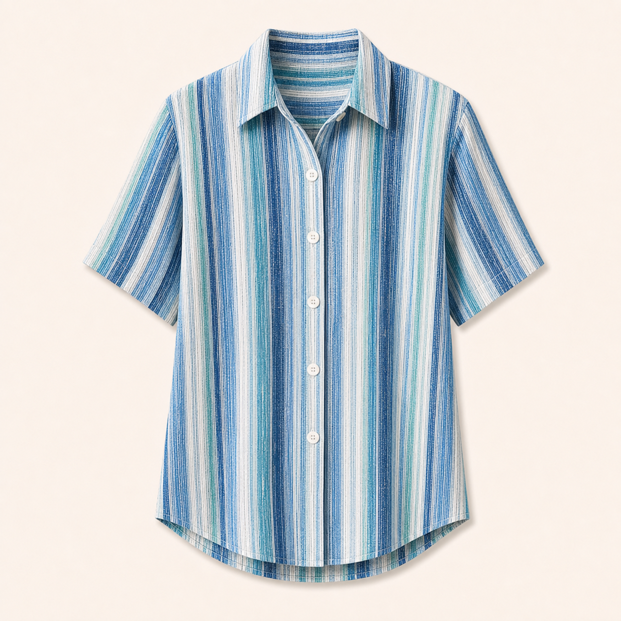 Ocean Blue Stripe top