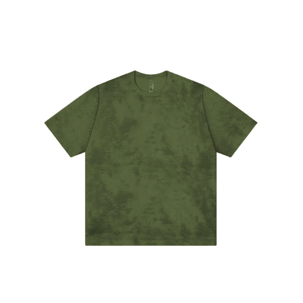 Olive mineral wash tee