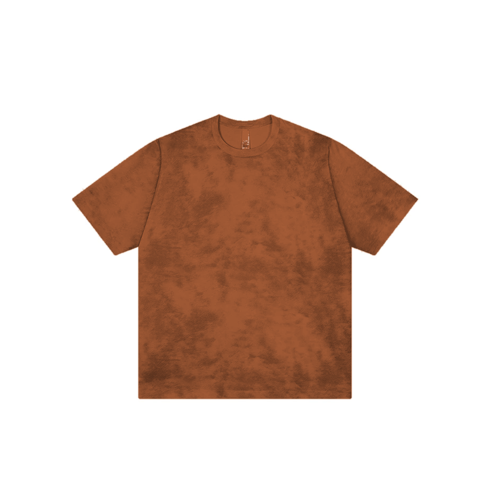 Rust mineral wash tee
