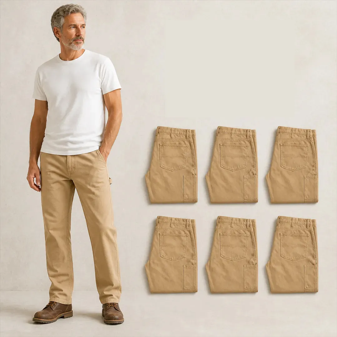 ⏰ LETZTES ANGEBOT – 14er-Pack nur 42,99 € – Gerade geschnittene Arbeitshose für Herren