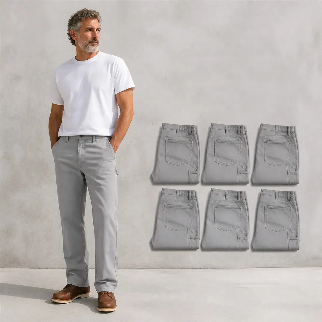 ⏰ LETZTES ANGEBOT – 14er-Pack nur 42,99 € – Gerade geschnittene Arbeitshose für Herren