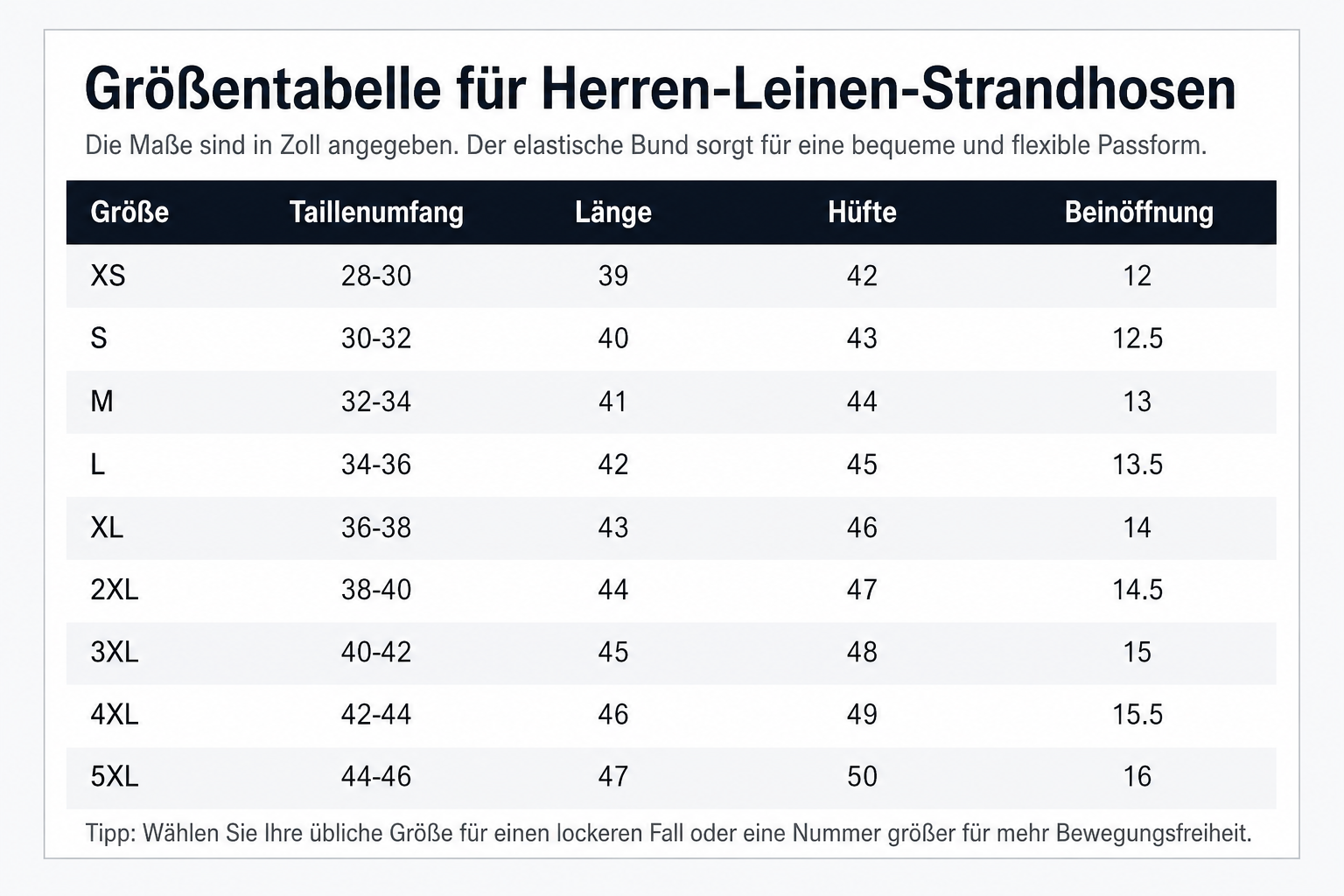 ⏰ 10er-Pack für nur 34 €⚡Preiswerte Sets mit Herren-Leinen-Strandhosen