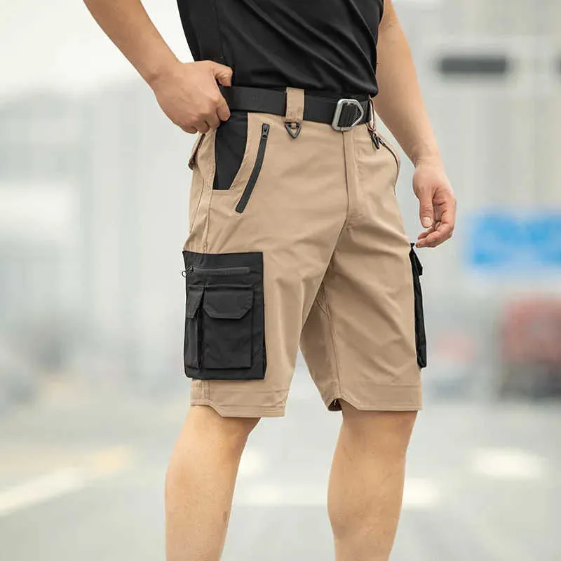 SUMMER FINAL SALE - Men's Stretch Tactical Waterproof Multi-Pocket Cargo Shorts