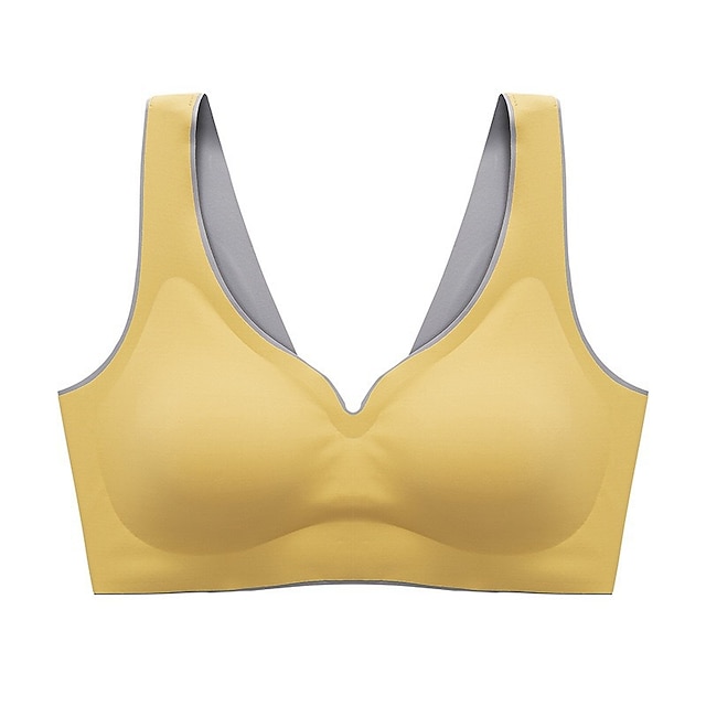Women's Seamless Wireless Comfort Bra – Full Support, No Underwire, Everyday Lift