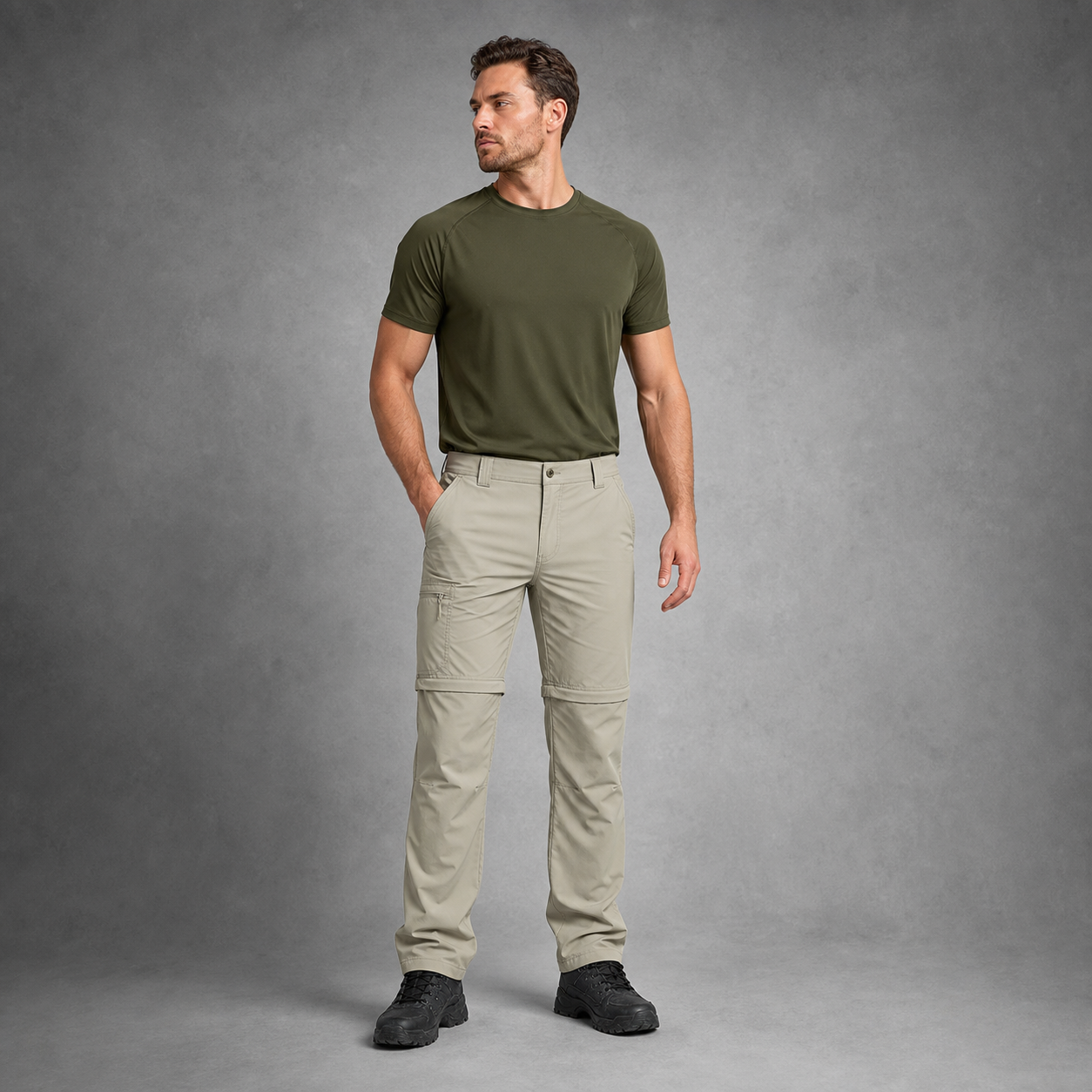 Stone men's convertible hiking pants