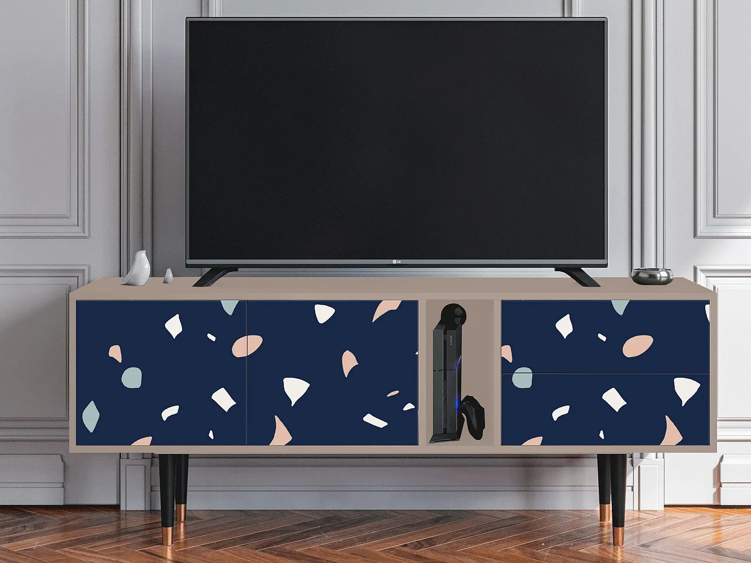 Wohnzimmer und Flur,Wohnzimmermöbel,TV-Board-livelira.com