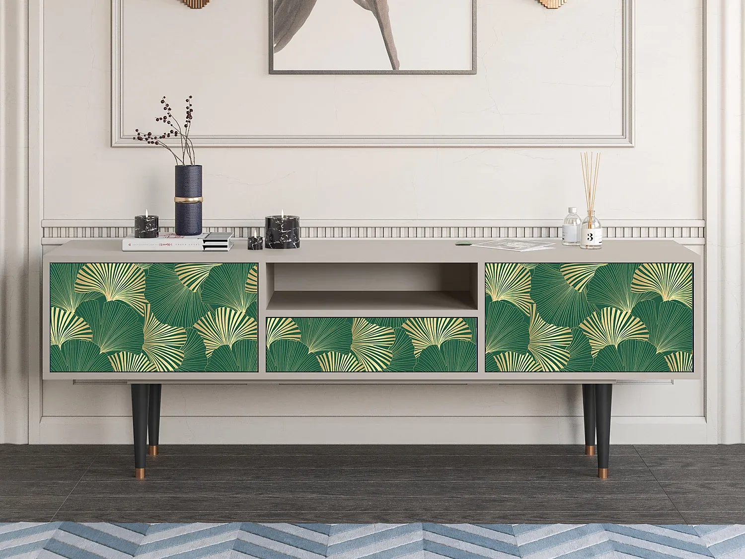 Wohnzimmer und Flur,Wohnzimmermöbel,TV-Board-livelira.com