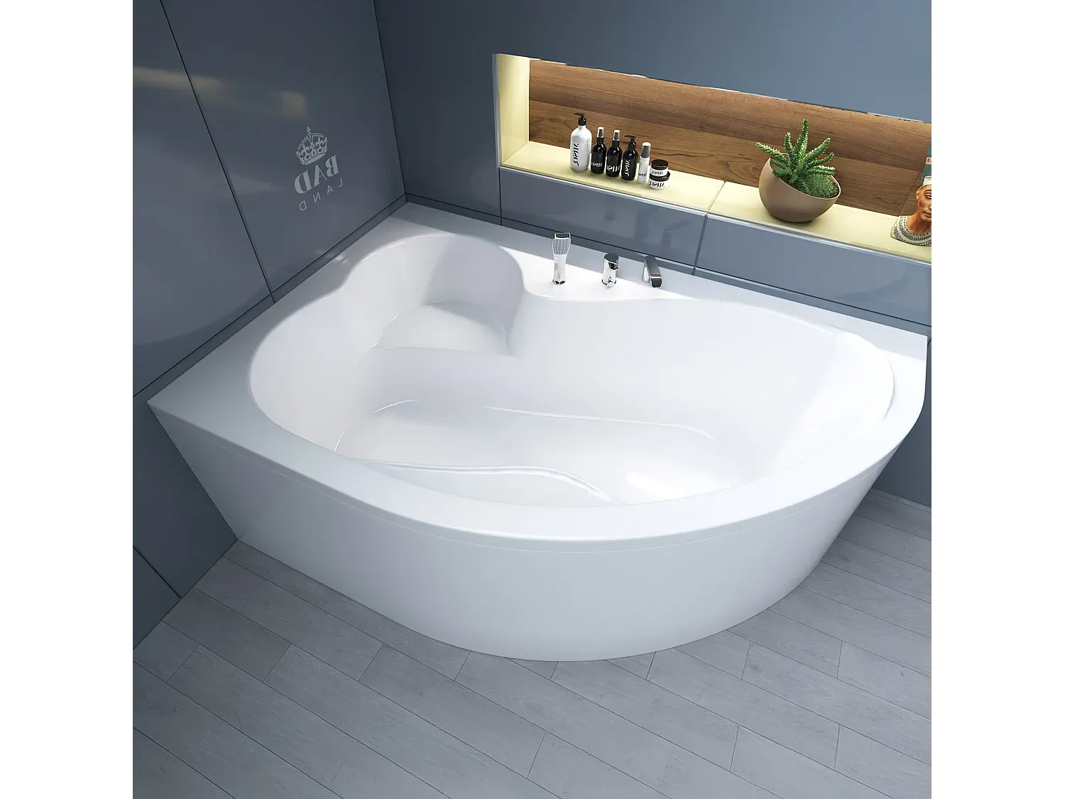 Badezimmer,Bereich Badewanne,Badewanne (Standard)-livelira.com