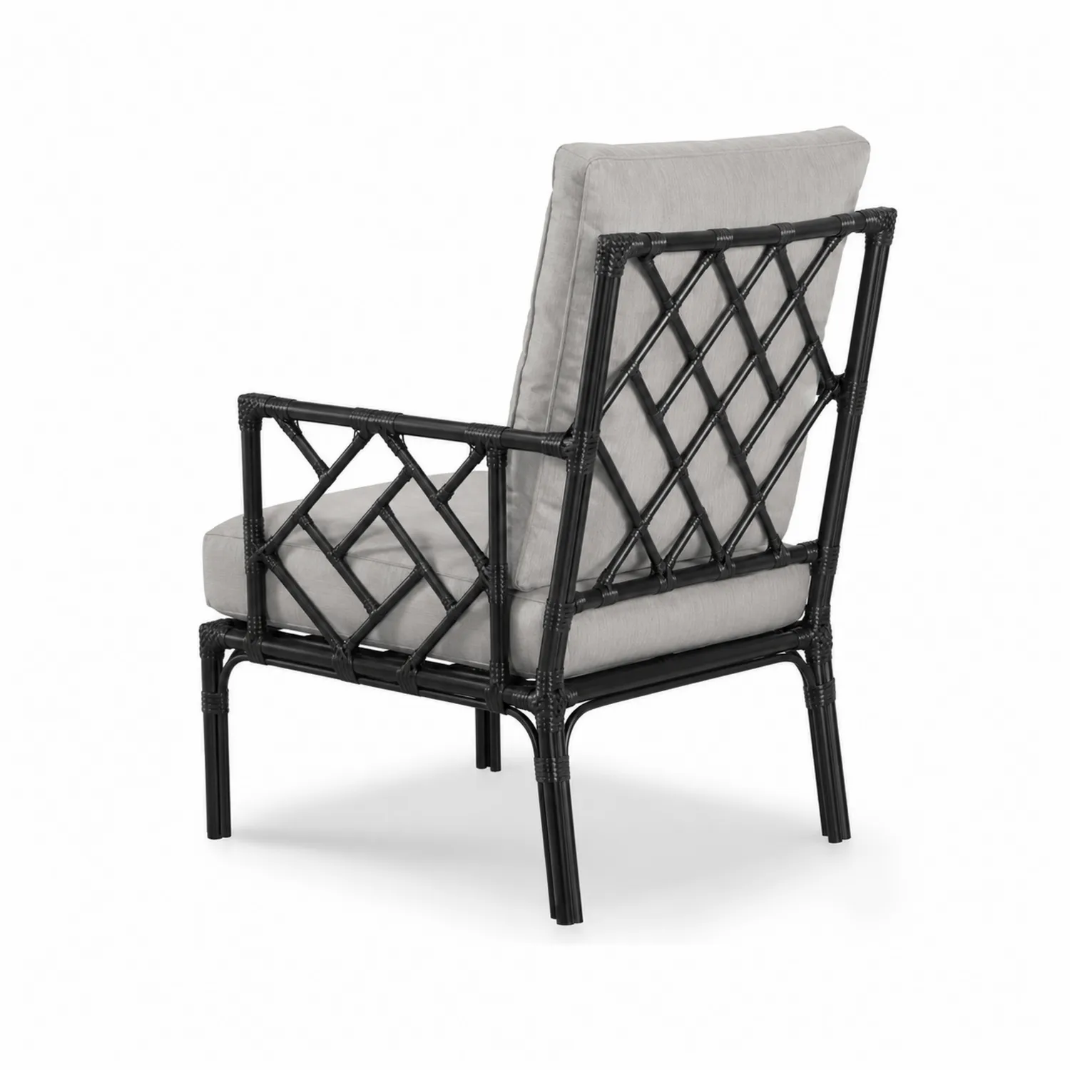 Poltrona da Esterno in Rattan con Cuscini-Casnidolor