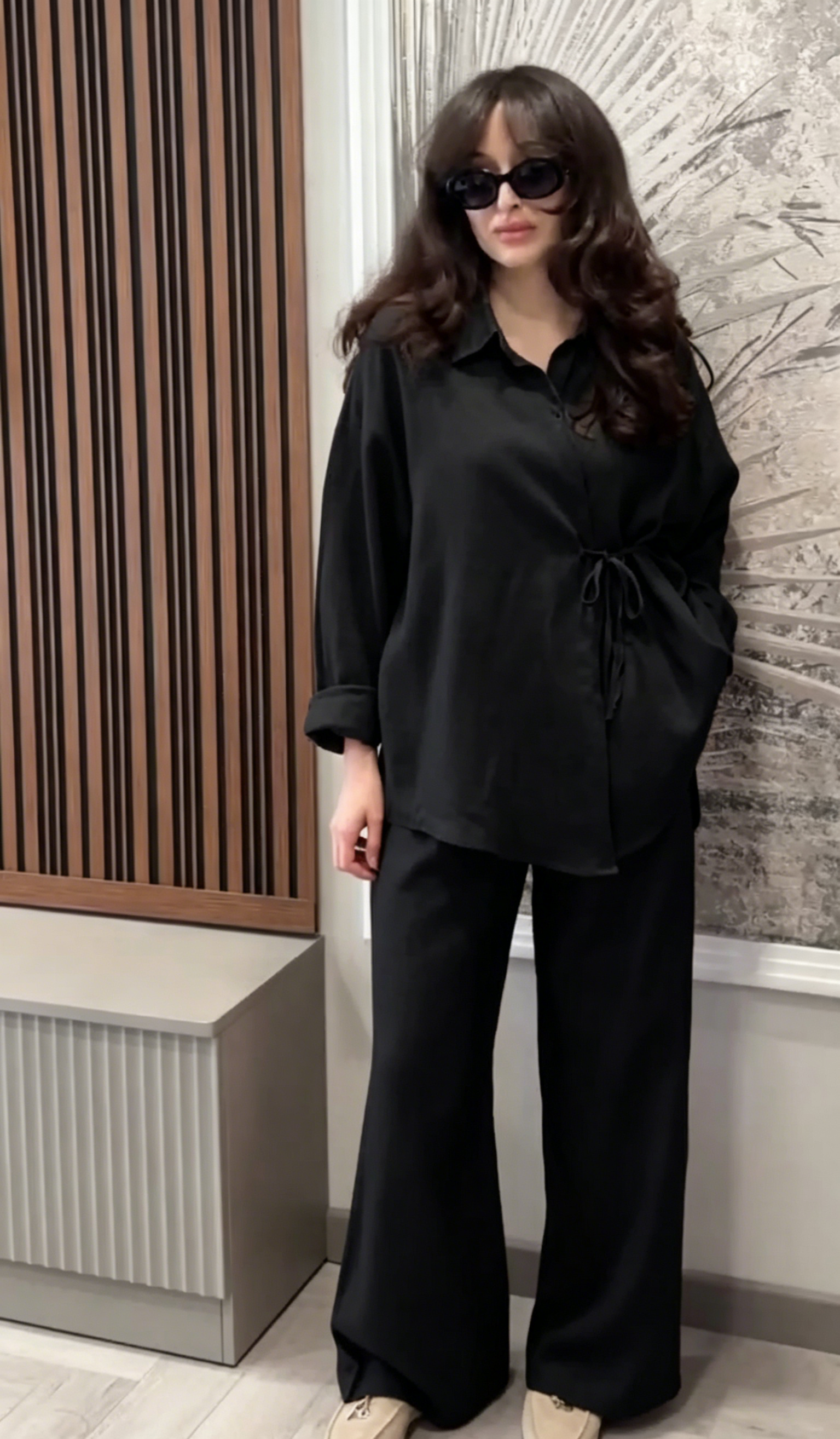 🌿100% Brand New Linen🔥 Women's Linen Cotton Two-Piece Set