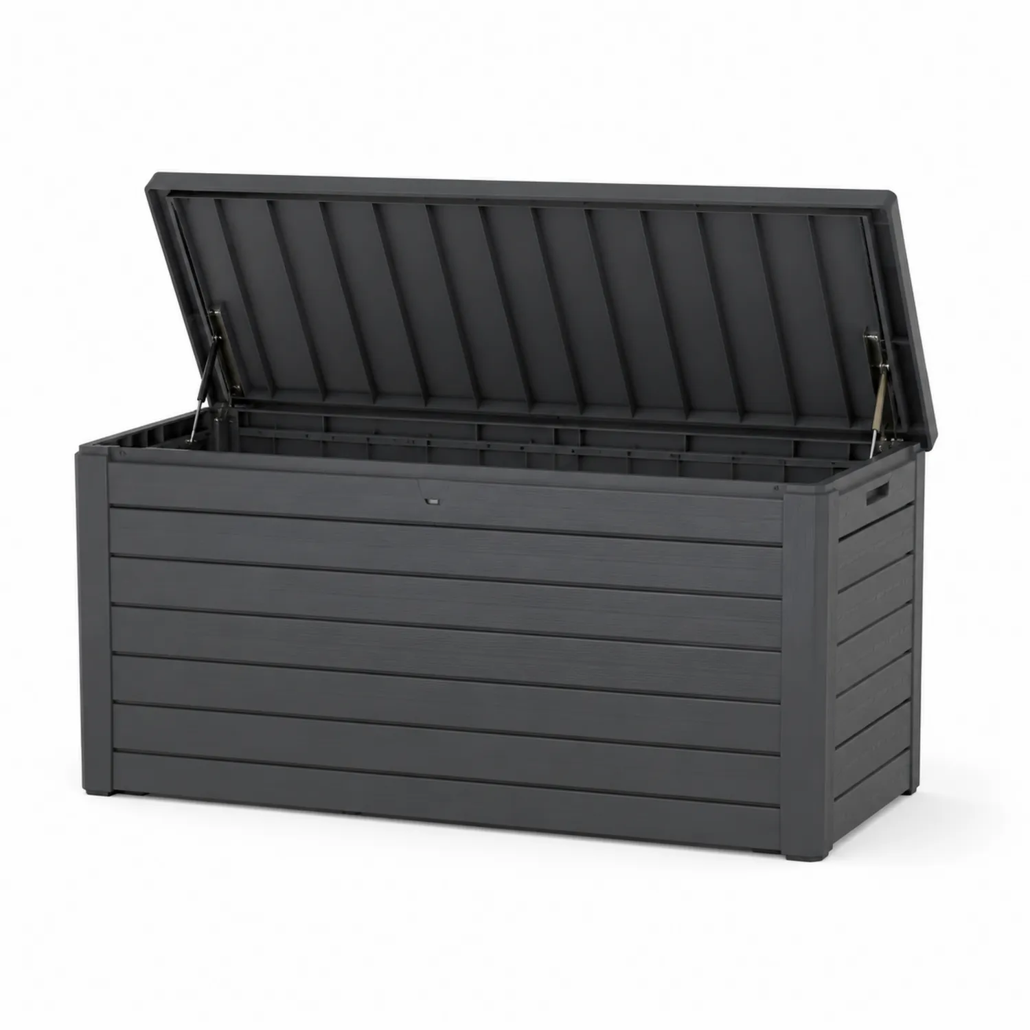 Skrzynia z polipropylenu antracyt 120x54x57 cm