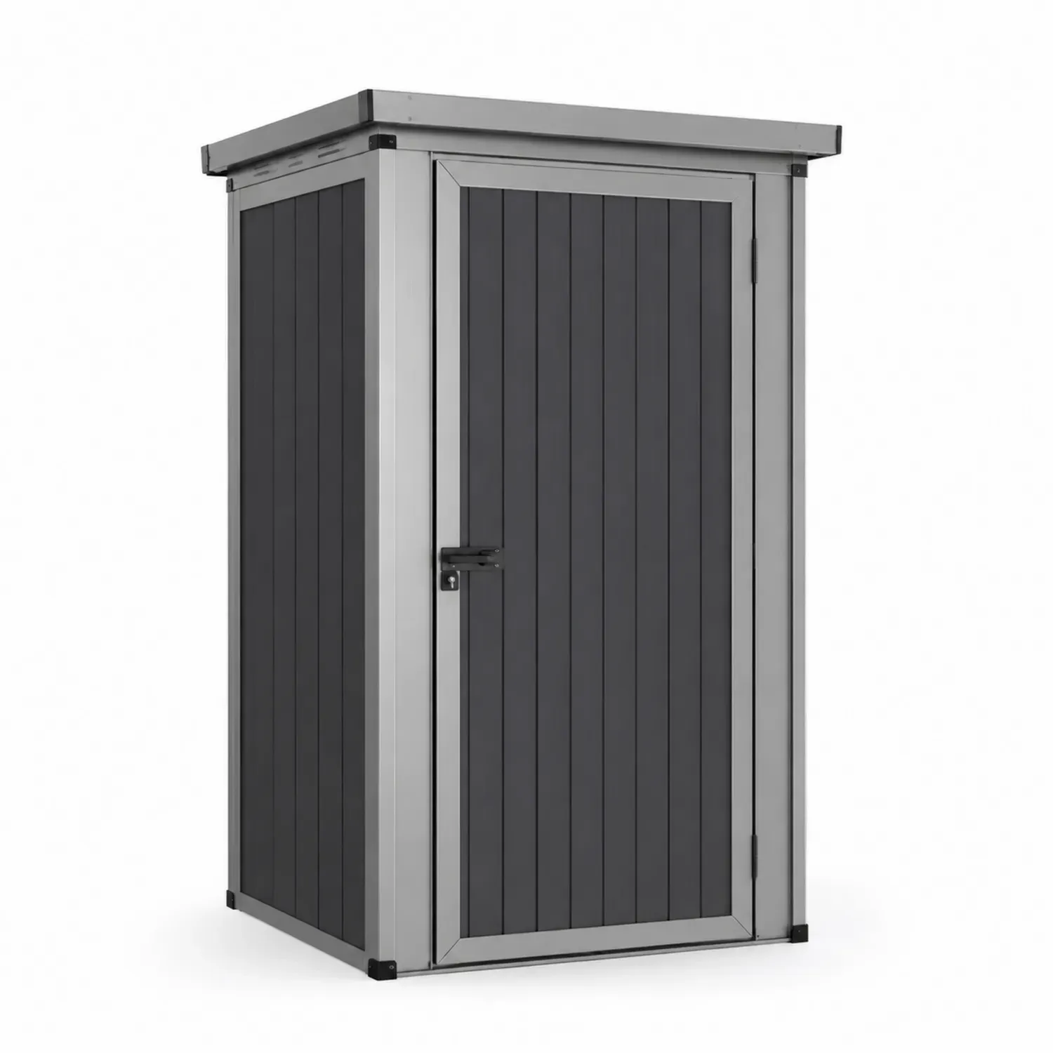 Metalowy domek ogrodowy 90x90x200 cm