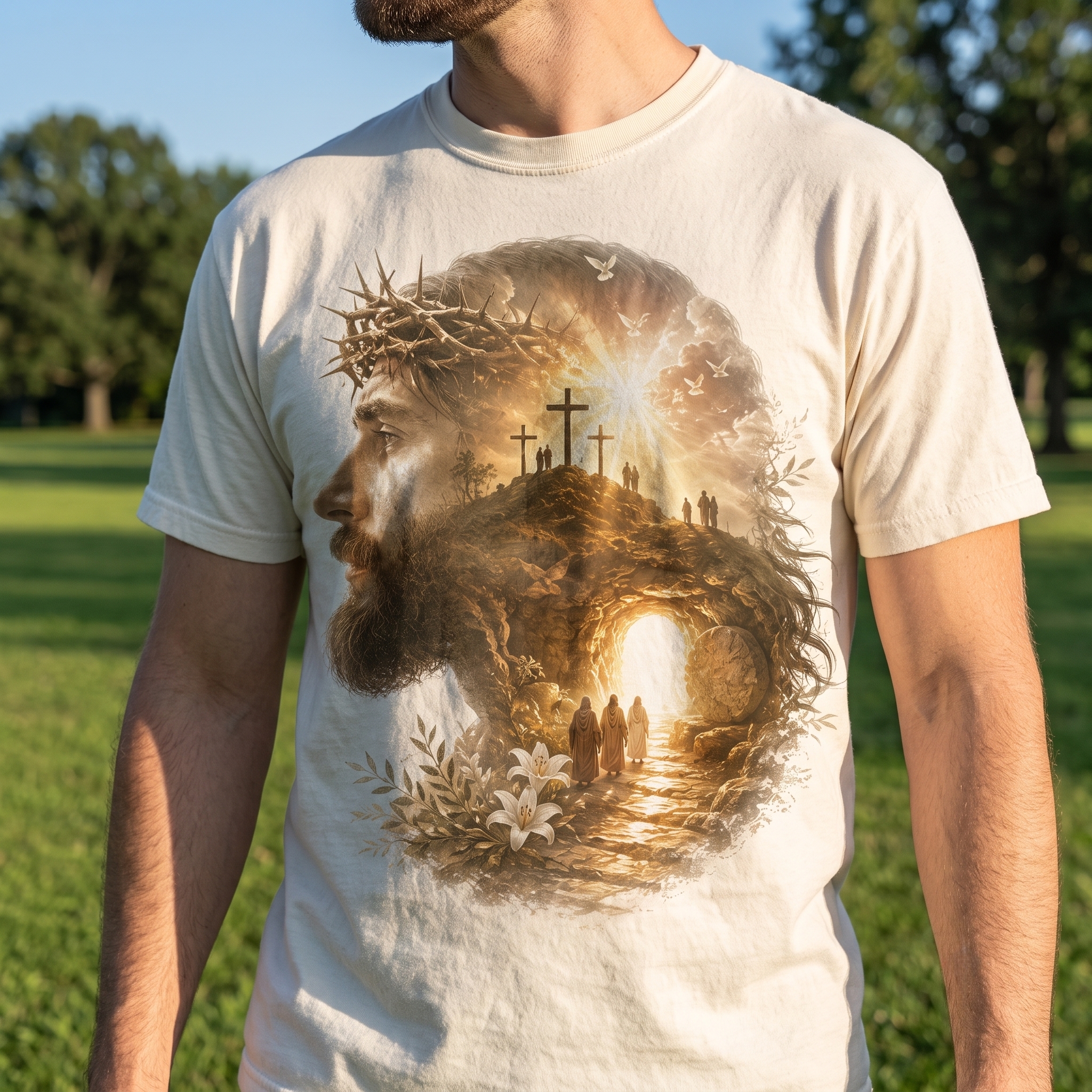 Jesus Resurrection Commemorative T-Shirt
