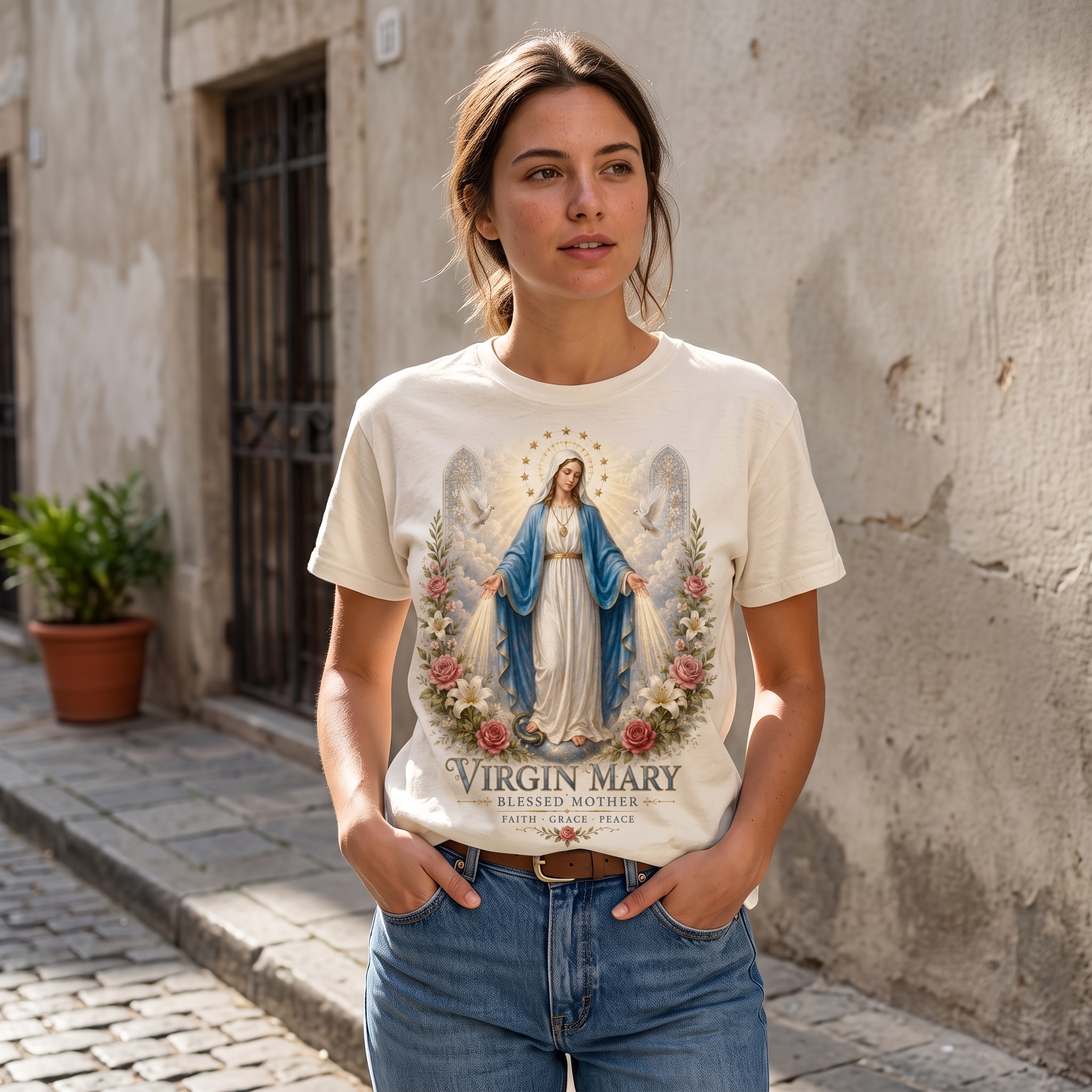 Virgin Mary Commemorative T-Shirt