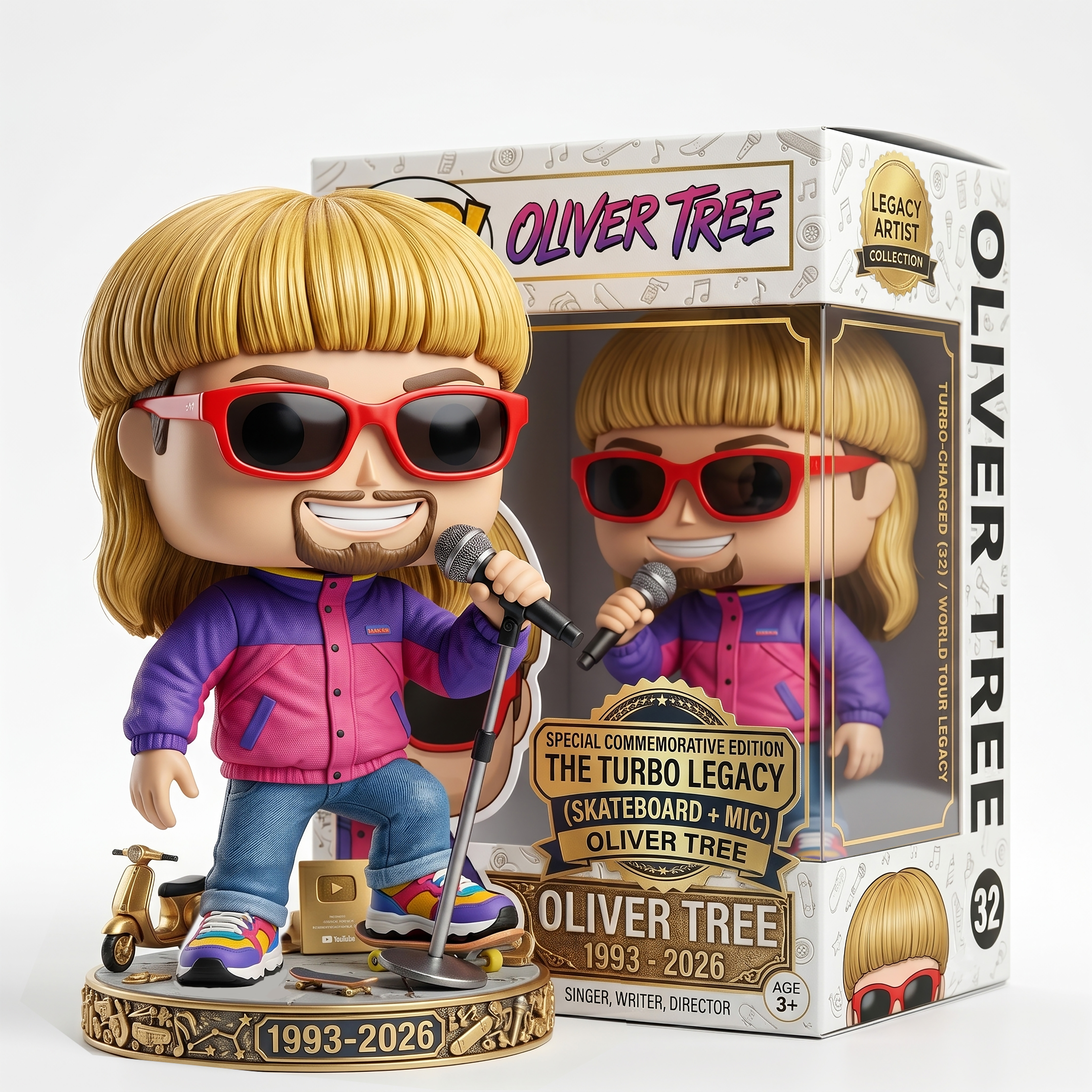 🎤 Oliver Tree Turbo Legacy Commemorative Figure