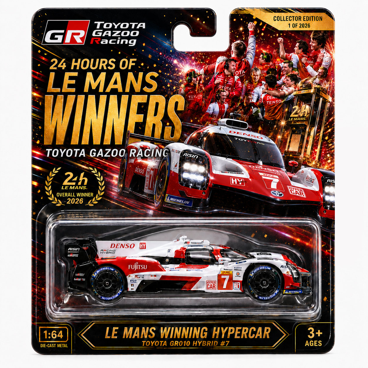 Toyota Gazoo Racing 24 Hours of Le Mans Winners – Toyota GR010 Hybrid #7
