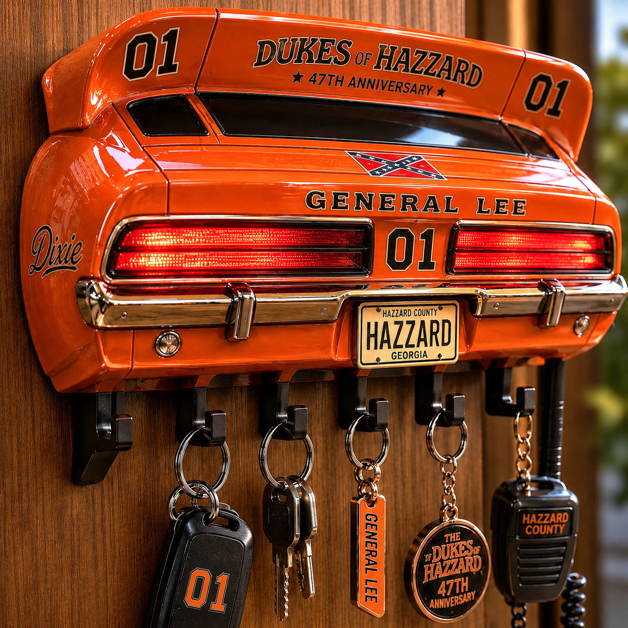 Dukes of Hazzard 47th Anniversary General Lee Legacy Key Holder – 01 Edition