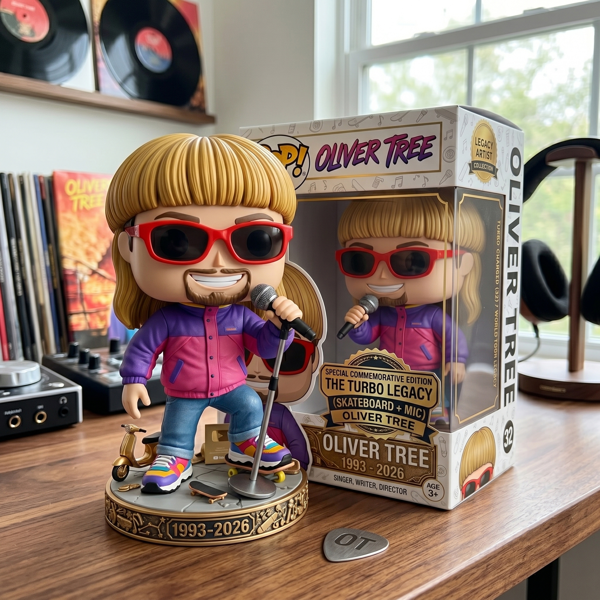 🎤 Oliver Tree Turbo Legacy Commemorative Figure