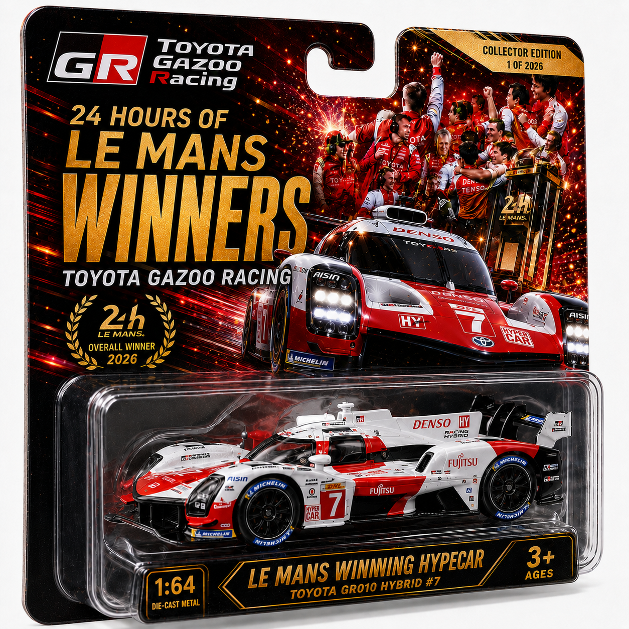 Toyota Gazoo Racing 24 Hours of Le Mans Winners – Toyota GR010 Hybrid #7