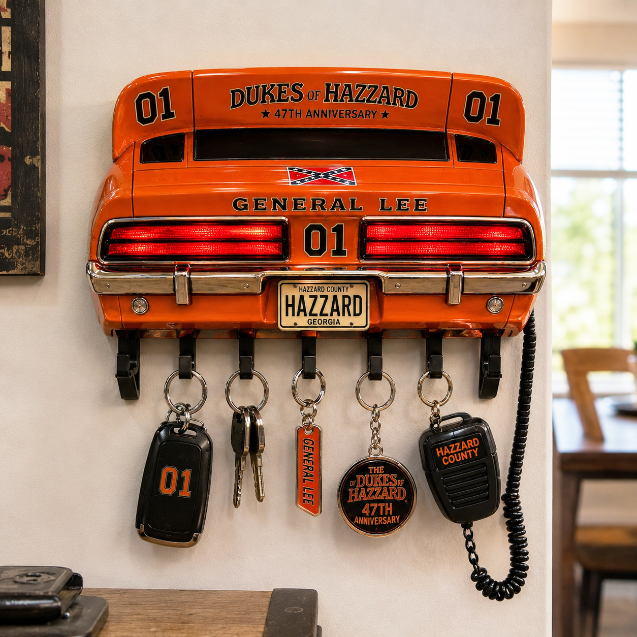 Dukes of Hazzard 47th Anniversary General Lee Legacy Key Holder – 01 Edition