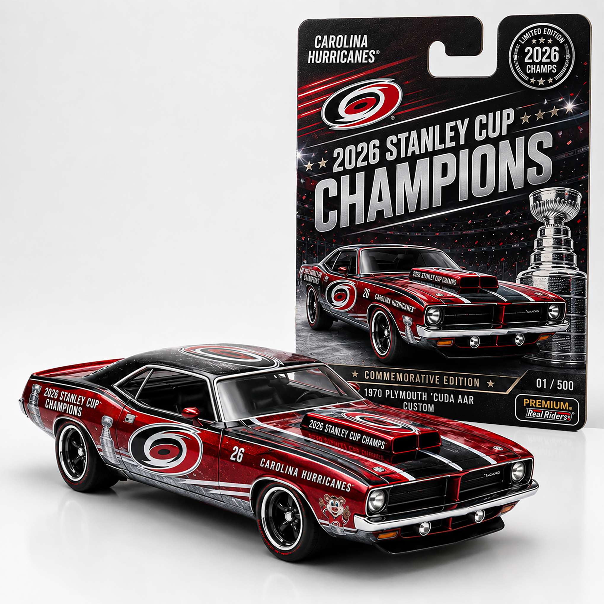 🏒 Carolina Hurricanes 2026 Stanley Cup Champions Commemorative Edition
