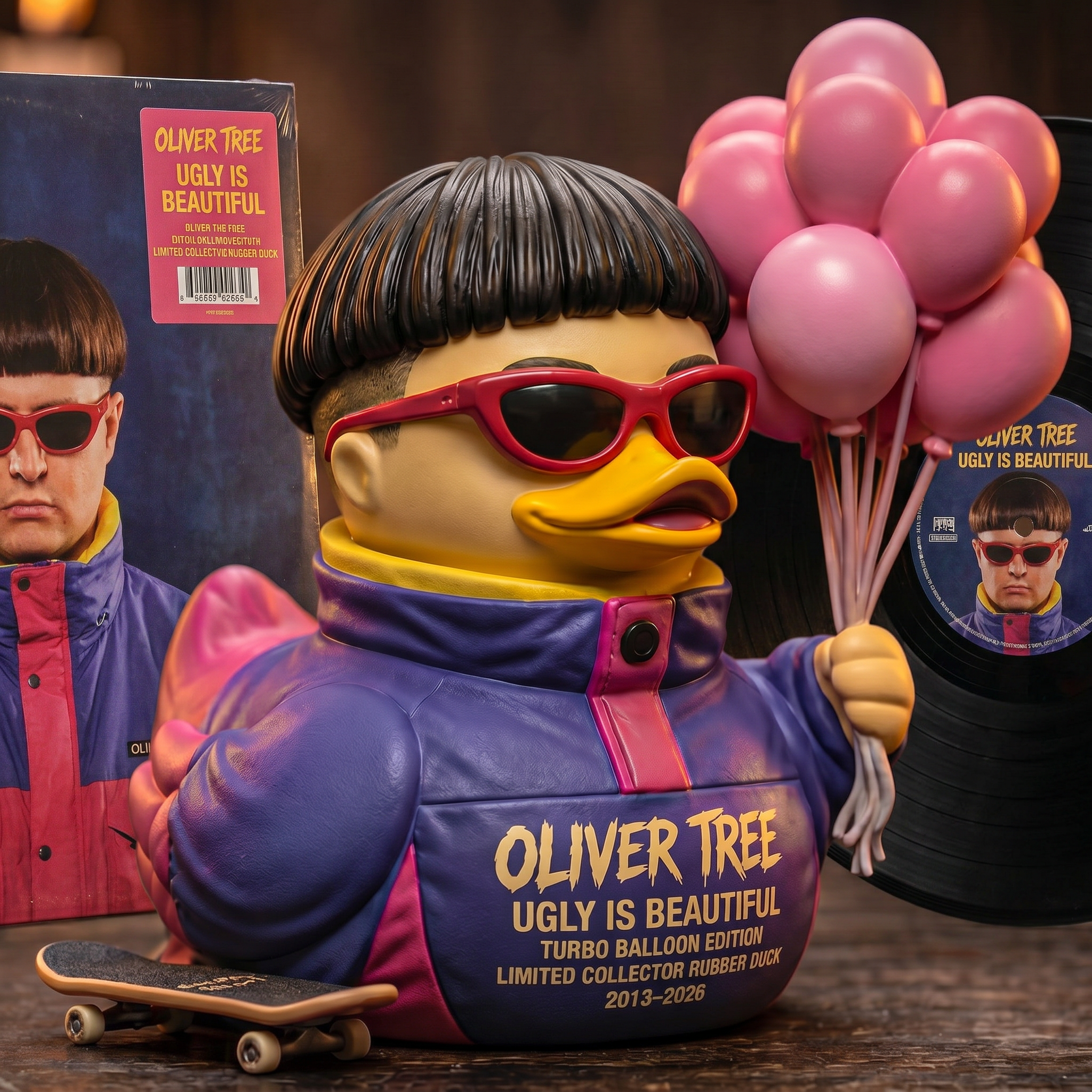 Oliver Tree Ugly Is Beautiful Turbo Balloon Collector Duck