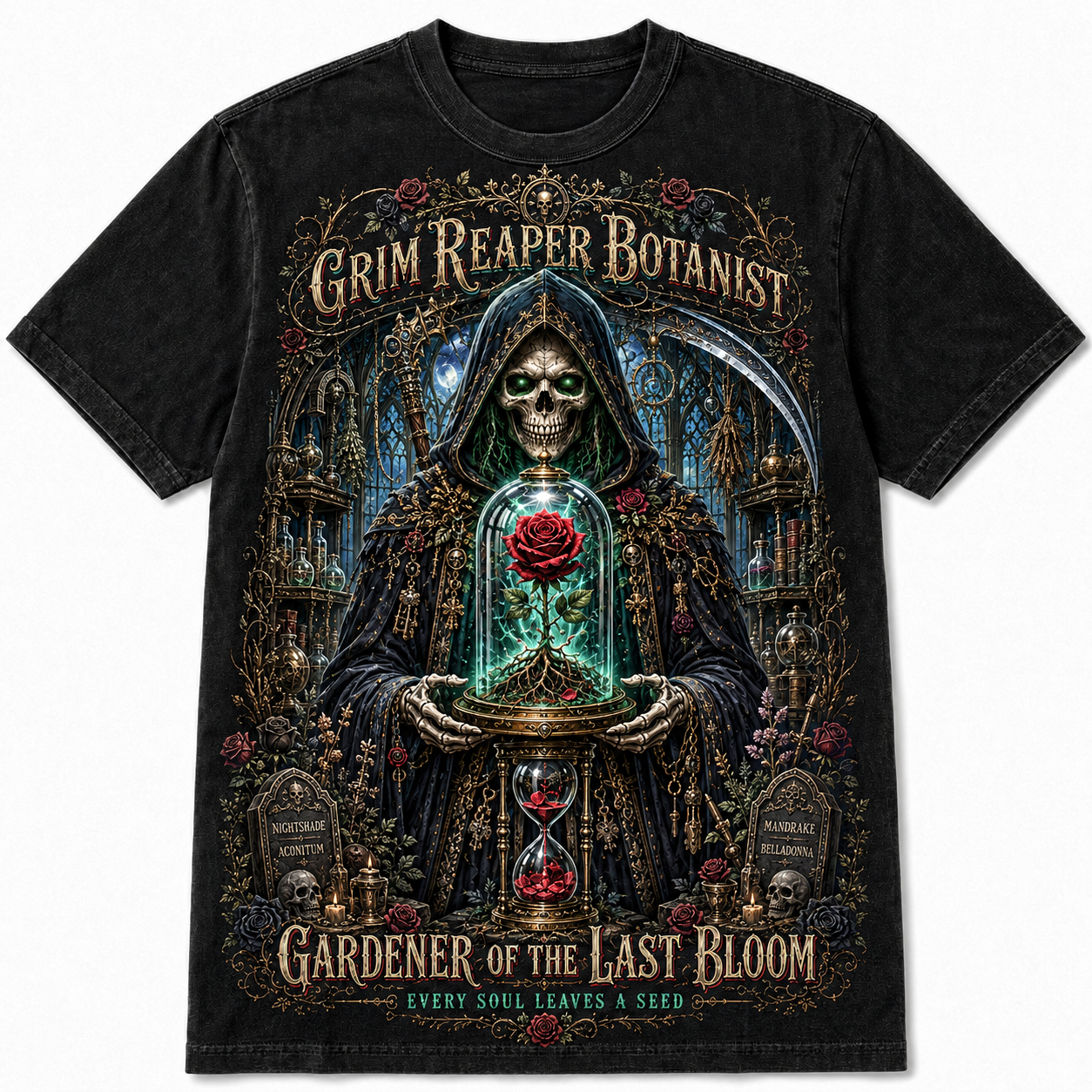 Grim Reaper Botanist — the Gardener of the Last Bloom