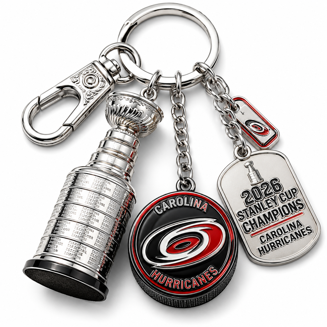 Carolina Hurricanes 2026 Stanley Cup Champions Collector Keychain