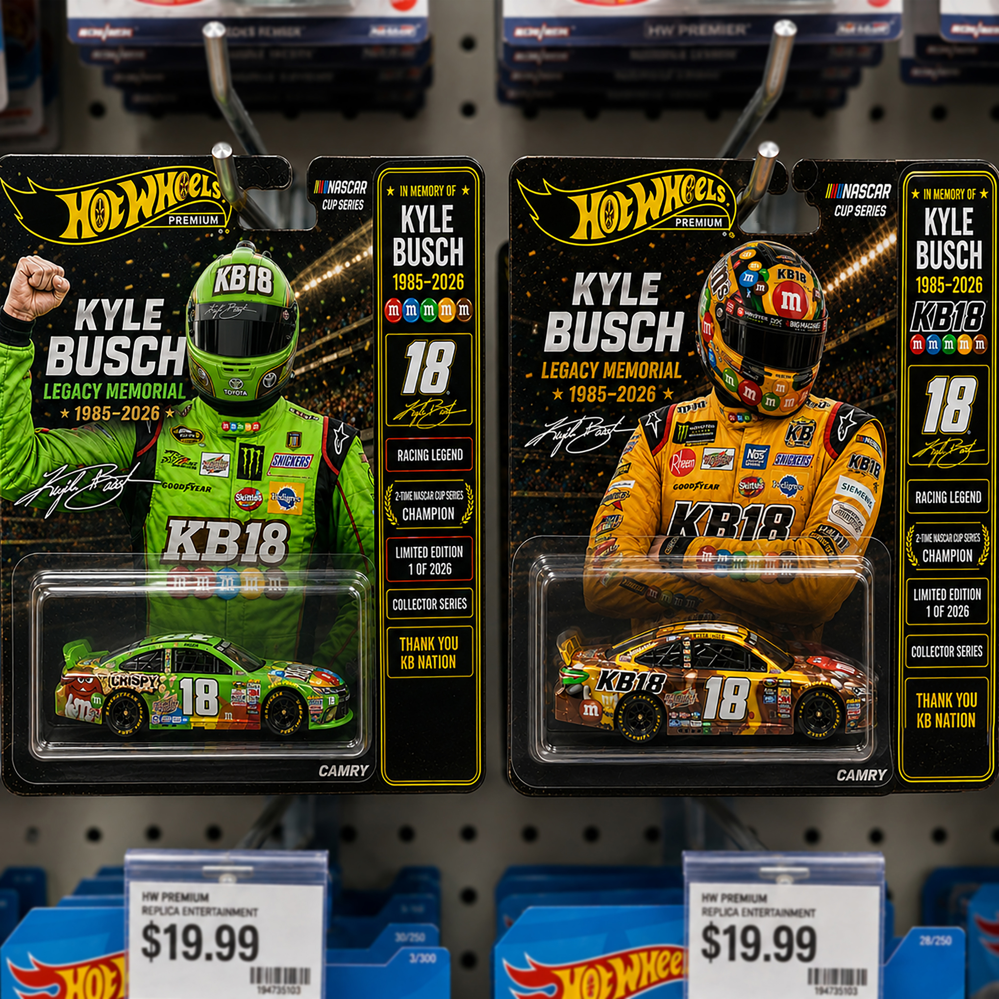 Kyle Busch Legacy Memorialc Car