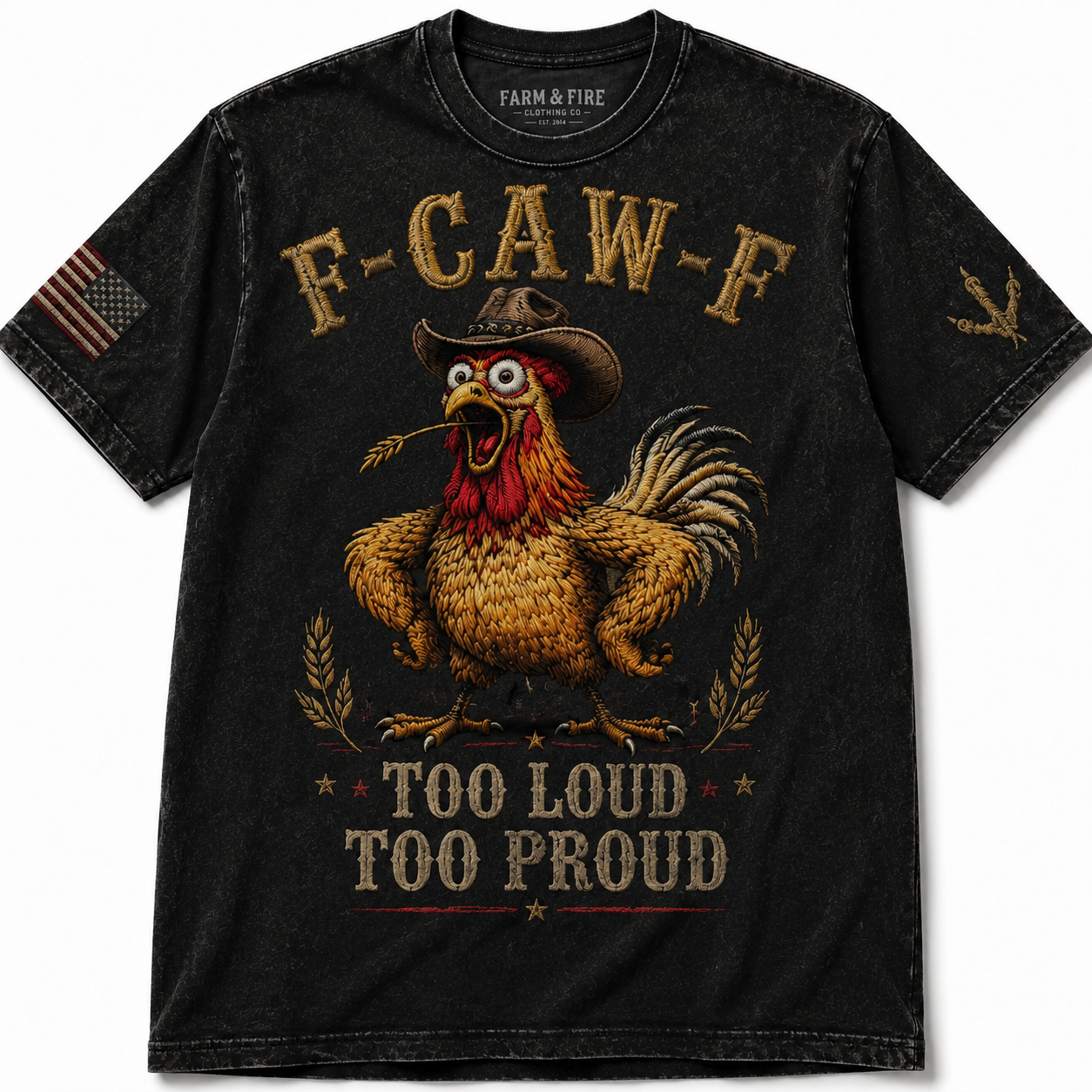Country Rooster Graphic Tee