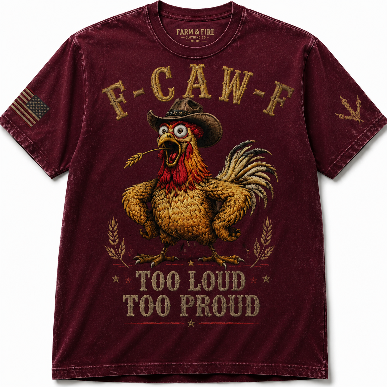 Country Rooster Graphic Tee
