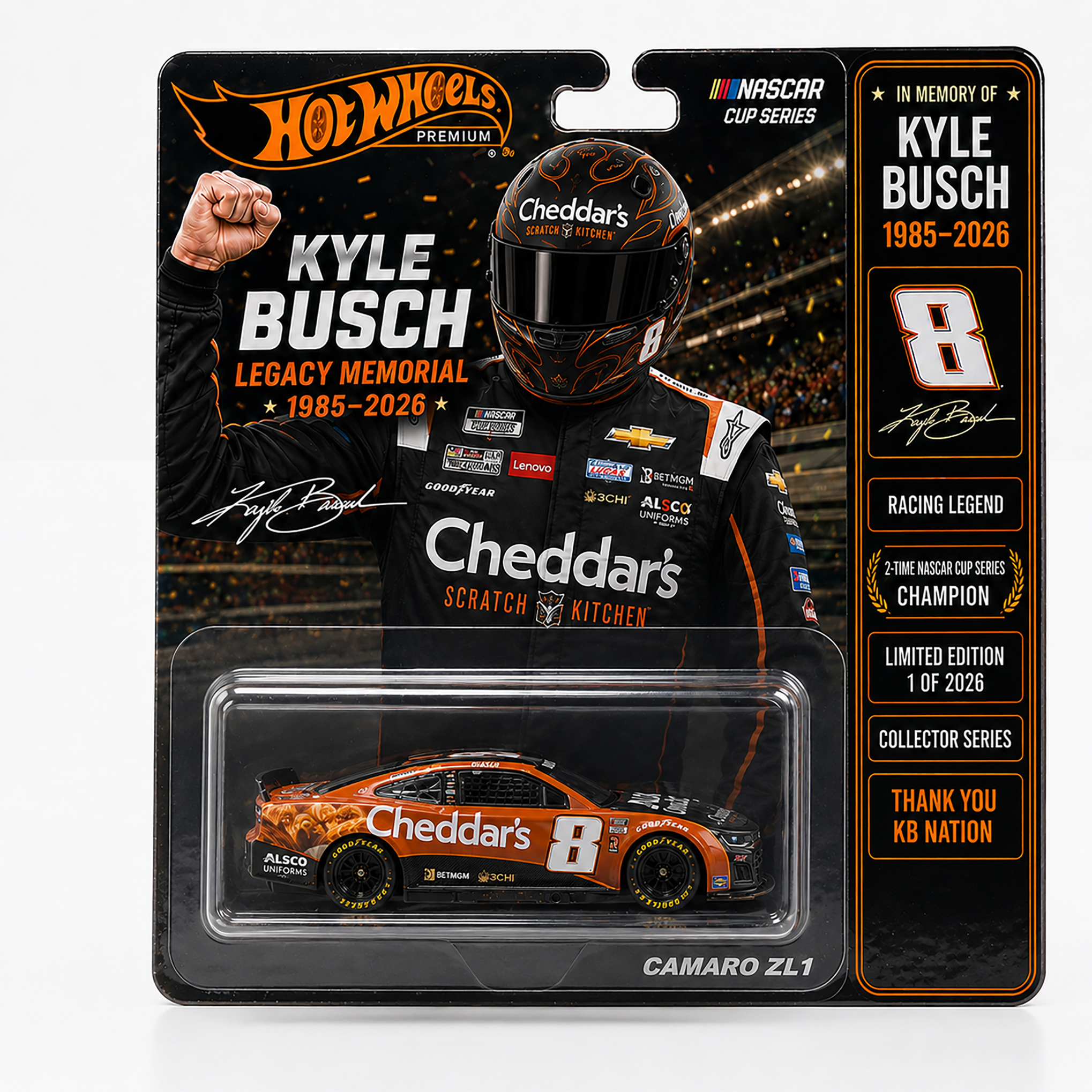 Kyle Busch Legacy Memorial Camaro ZL1 Collector Series