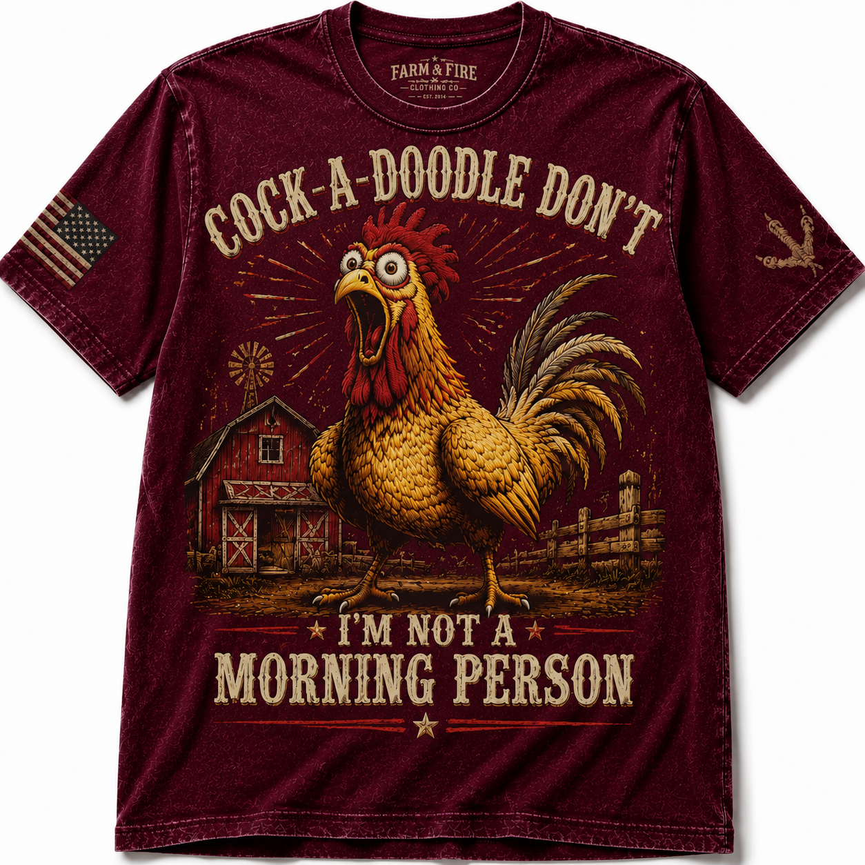 Country Rooster Graphic Tee