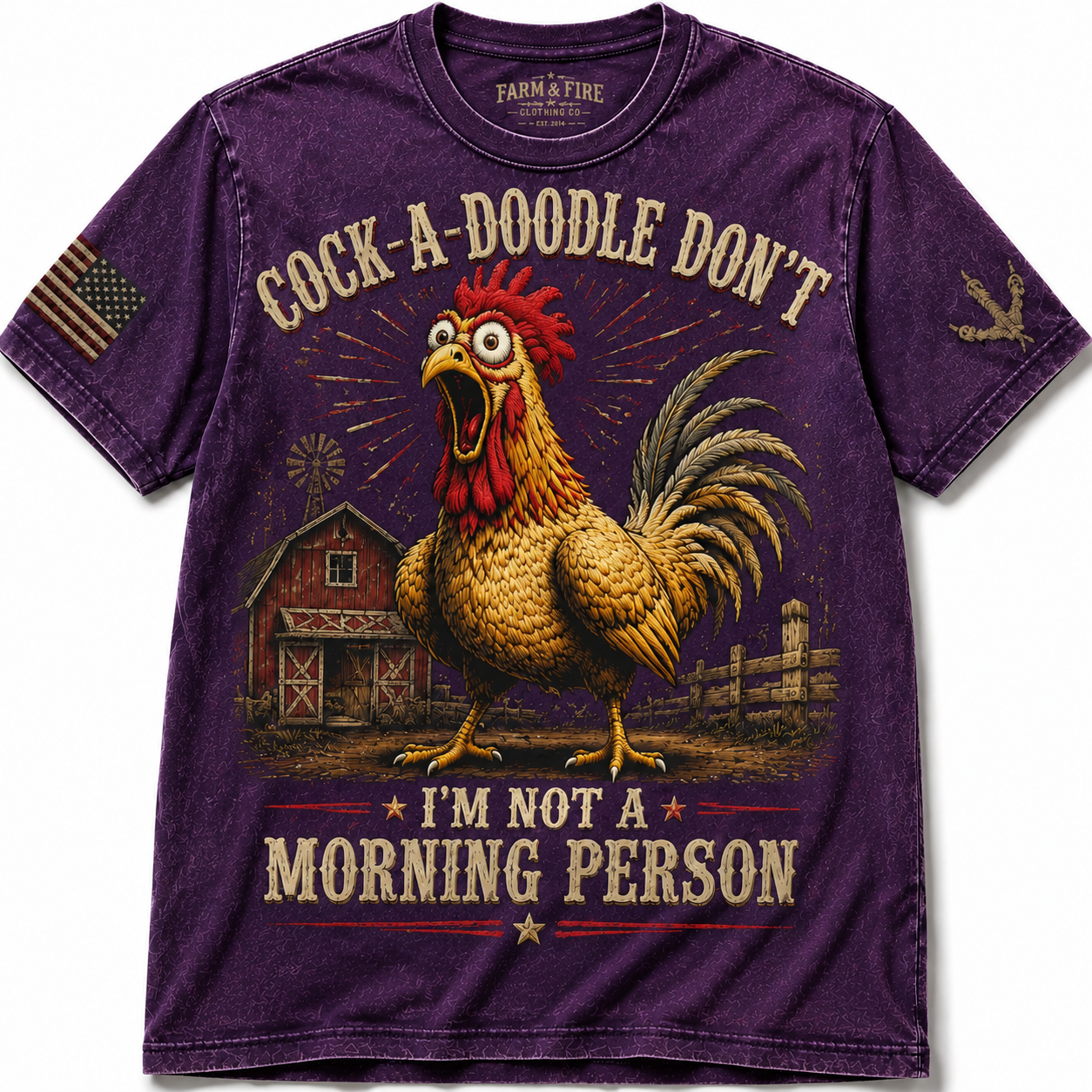 Country Rooster Graphic Tee