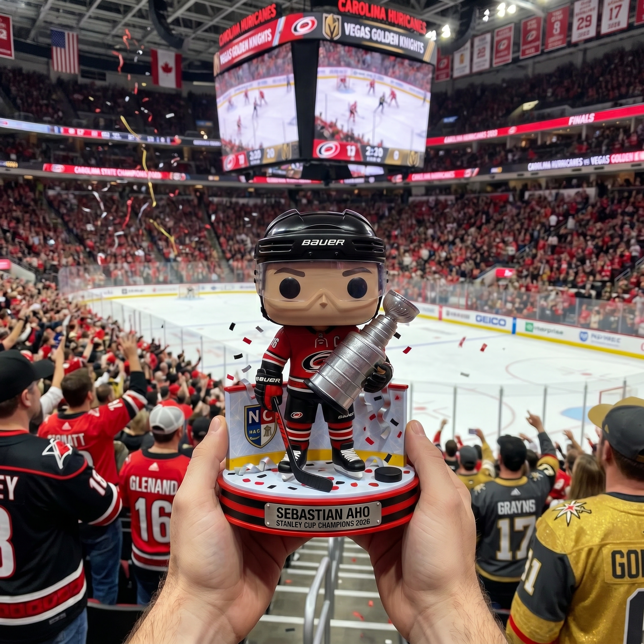 Sebastian Aho Stanley Cup Champions 2026 Collector Edition