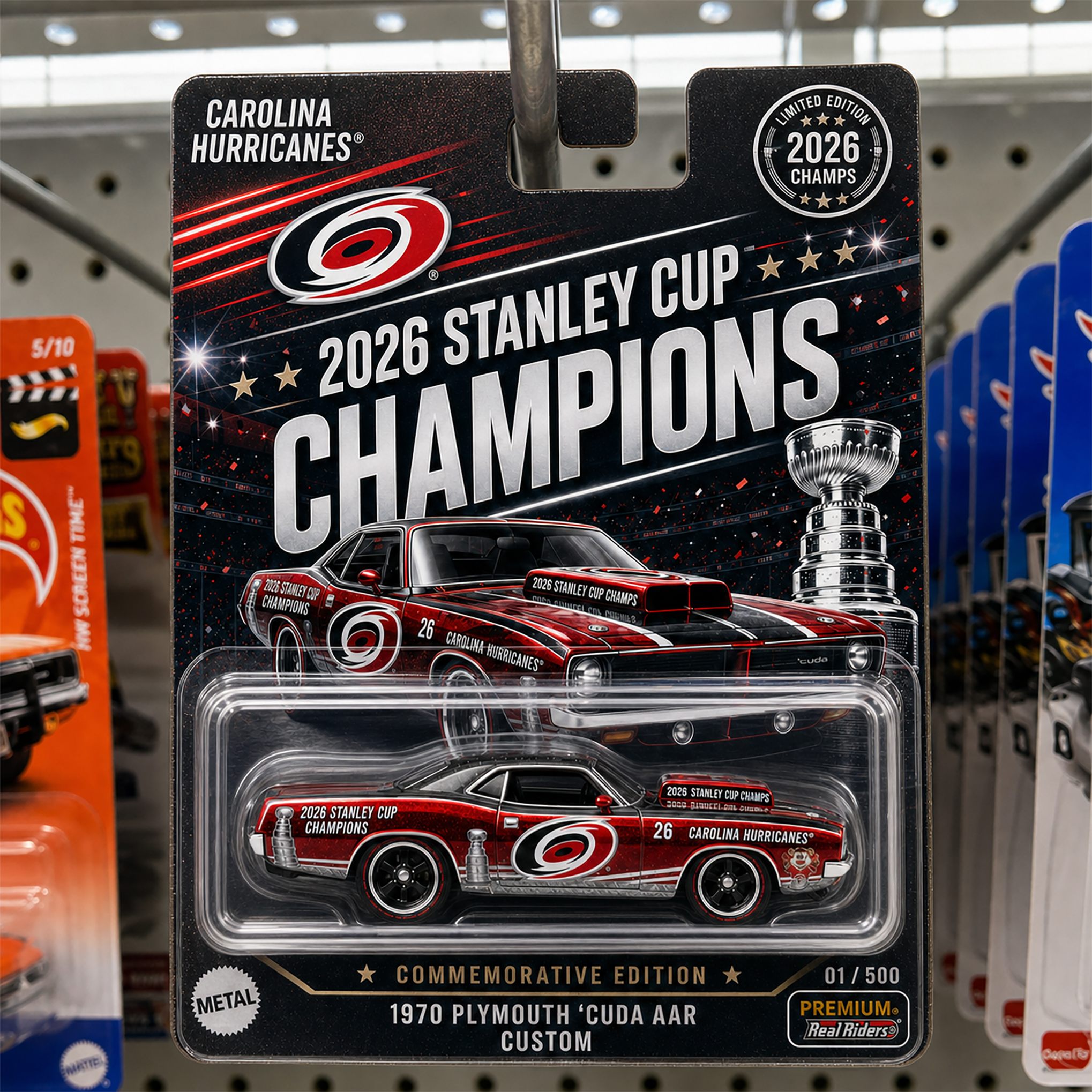 🏒 Carolina Hurricanes 2026 Stanley Cup Champions Commemorative Edition
