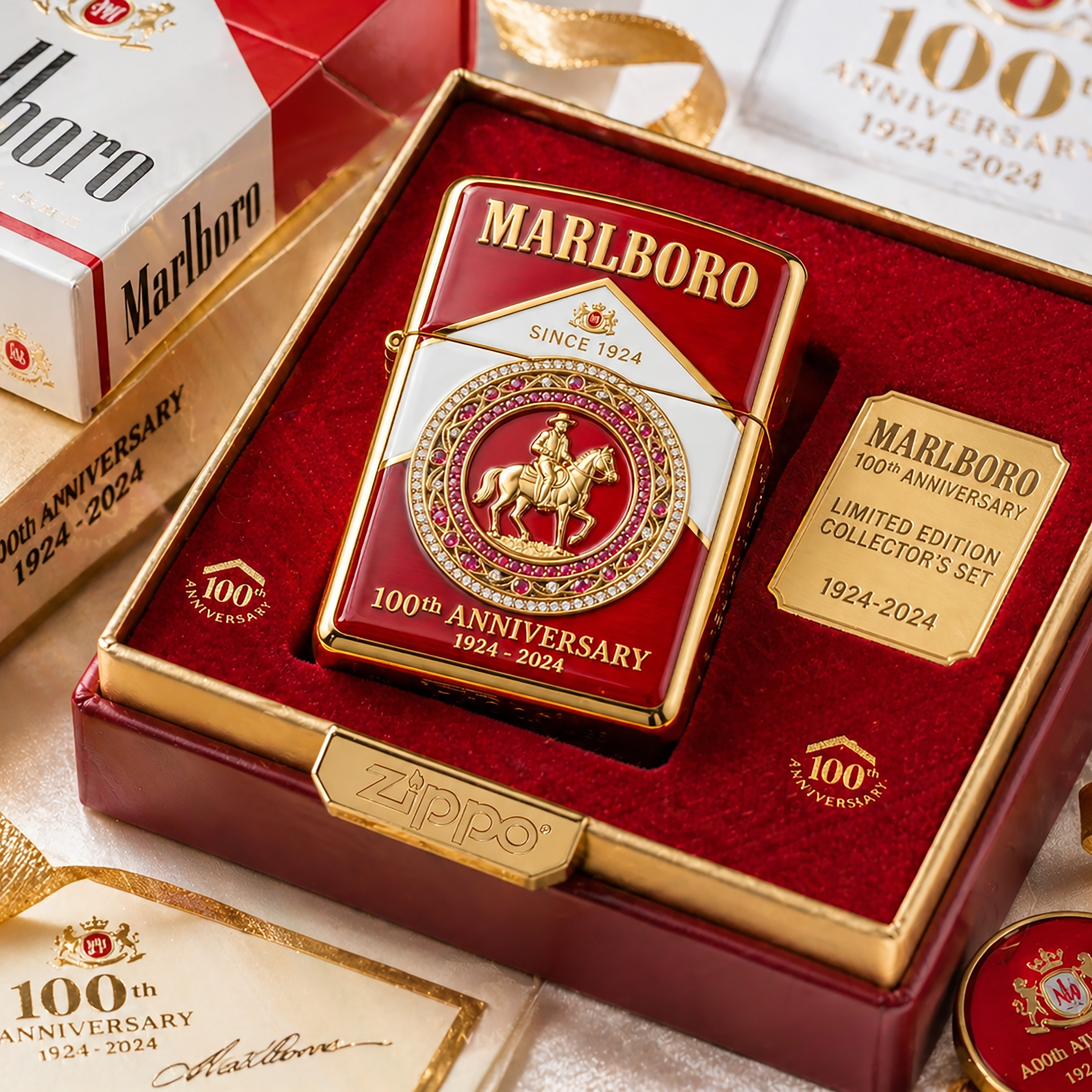 Marlboro 100th Anniversary Zippo Lighter