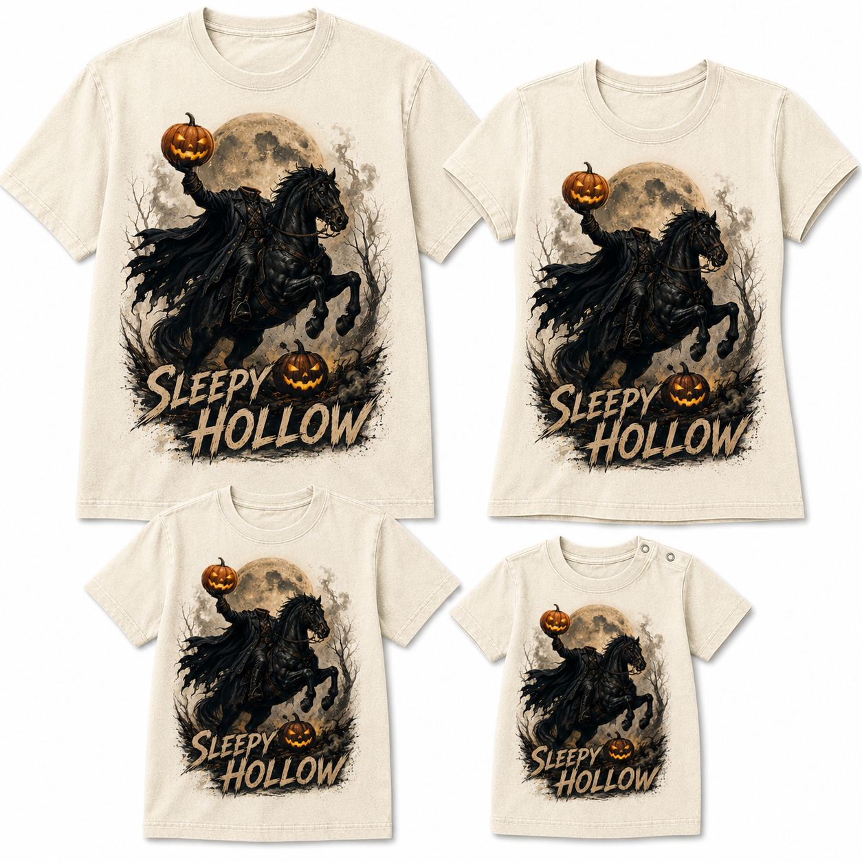 🎃Sleepy Hollow Matching Family Halloween Shirts