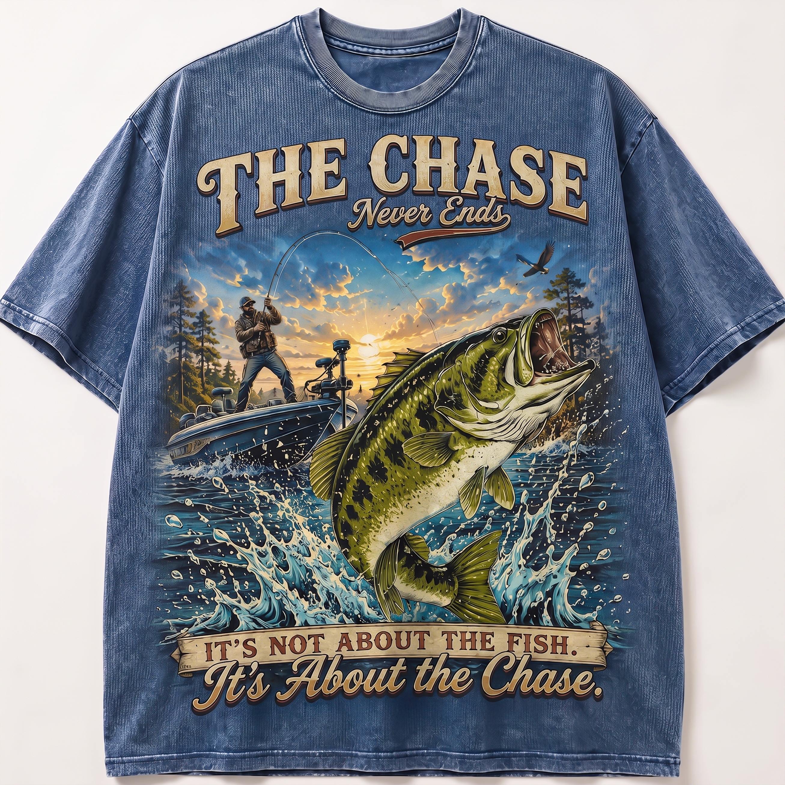 American Bass Anglers Society Vintage Washed Tee