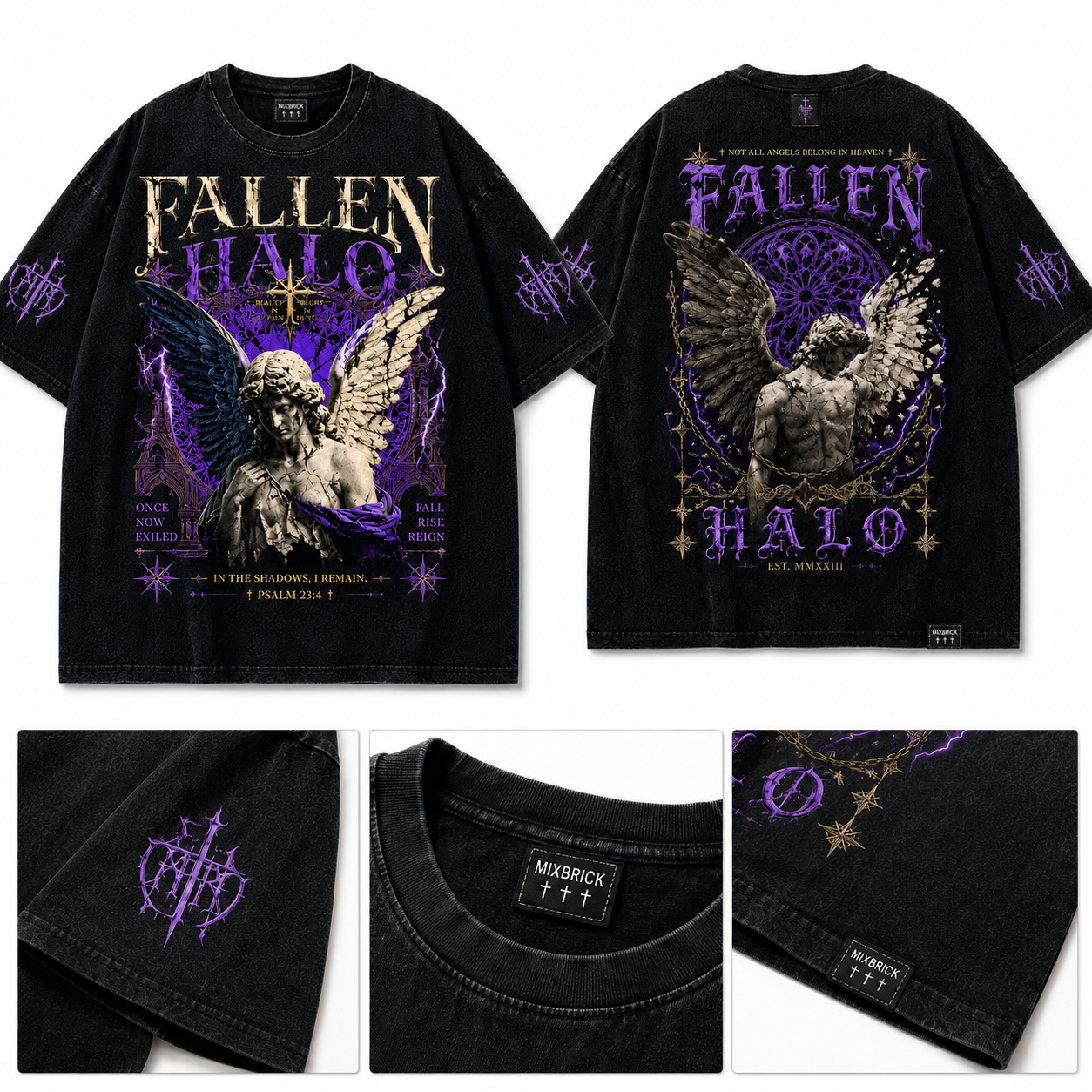 Fallen Halo Graphic T-Shirt