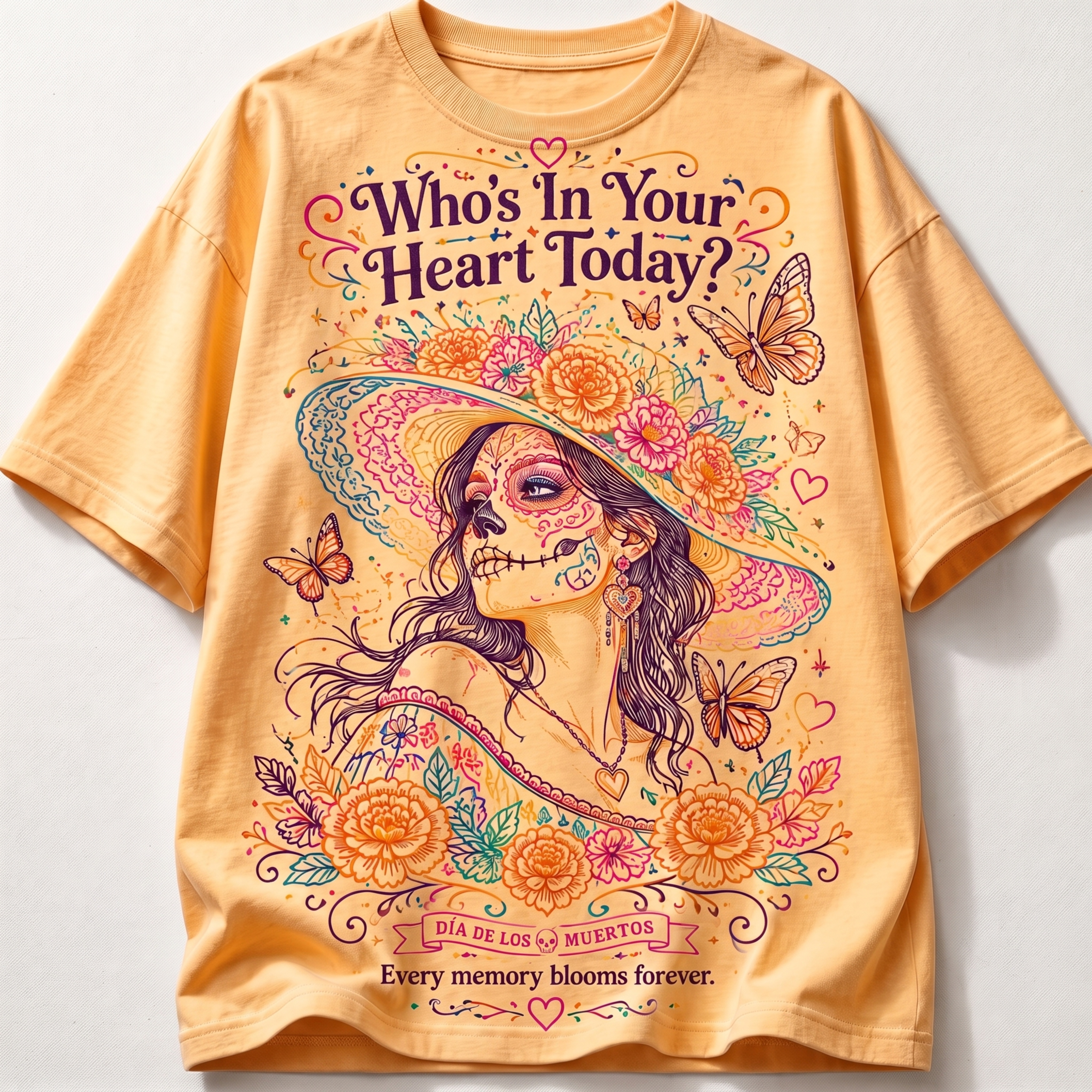 Who's In Your Heart Today? – La Catrina Art T-Shirt