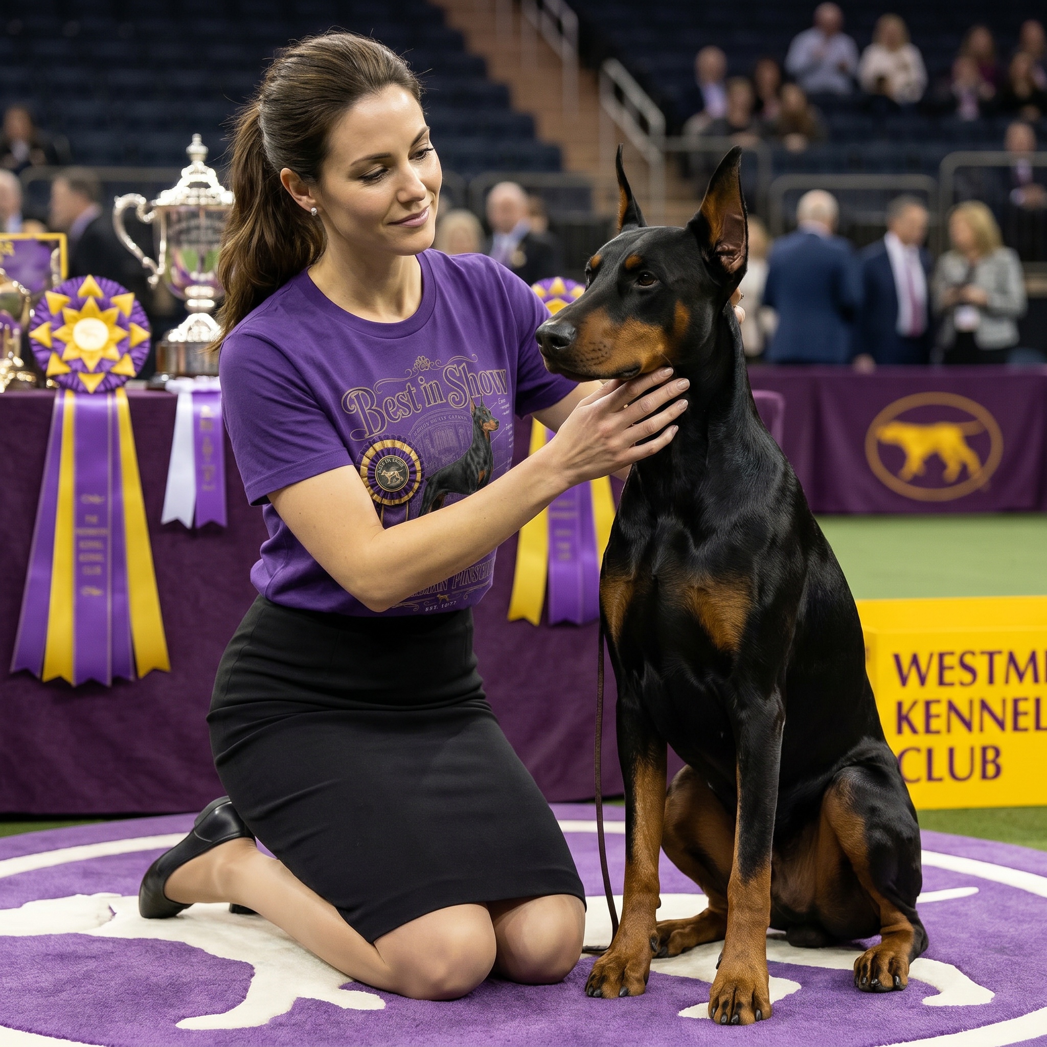 Best in Show 150th Westminster Doberman Pinscher Graphic T-Shirt