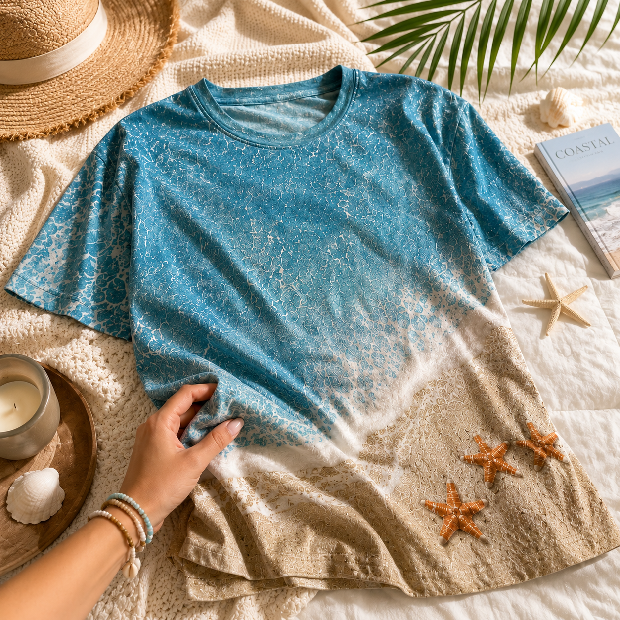 🌊 Ocean Breeze Starfish Tee