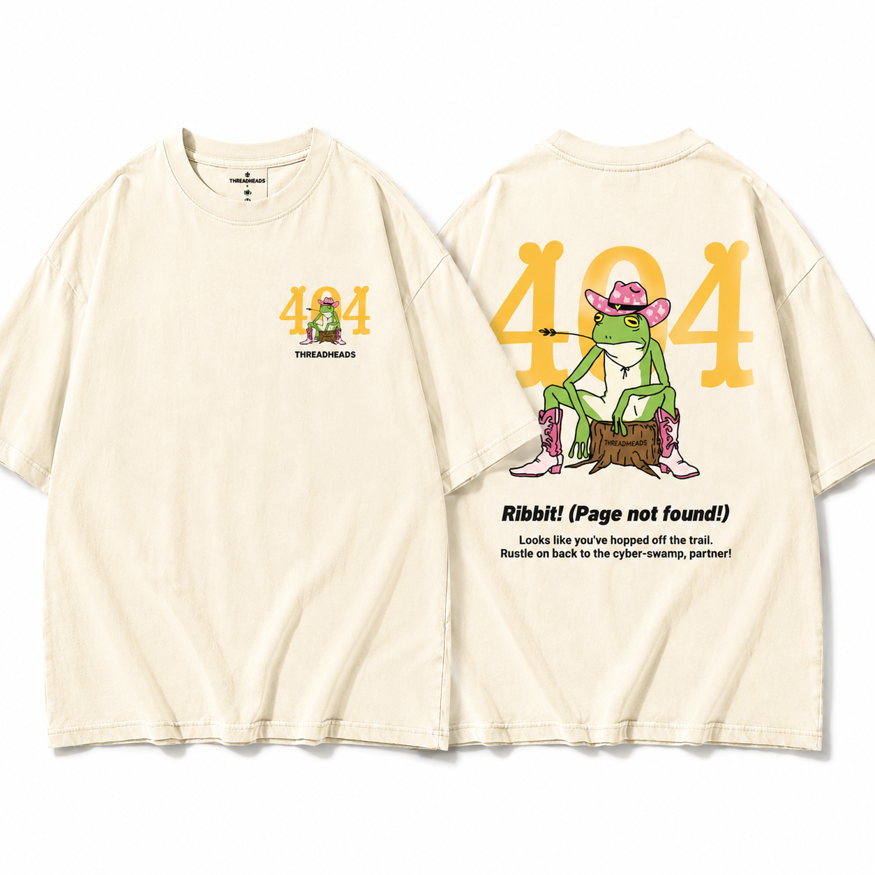 404 Cowboy Frog Graphic Tee