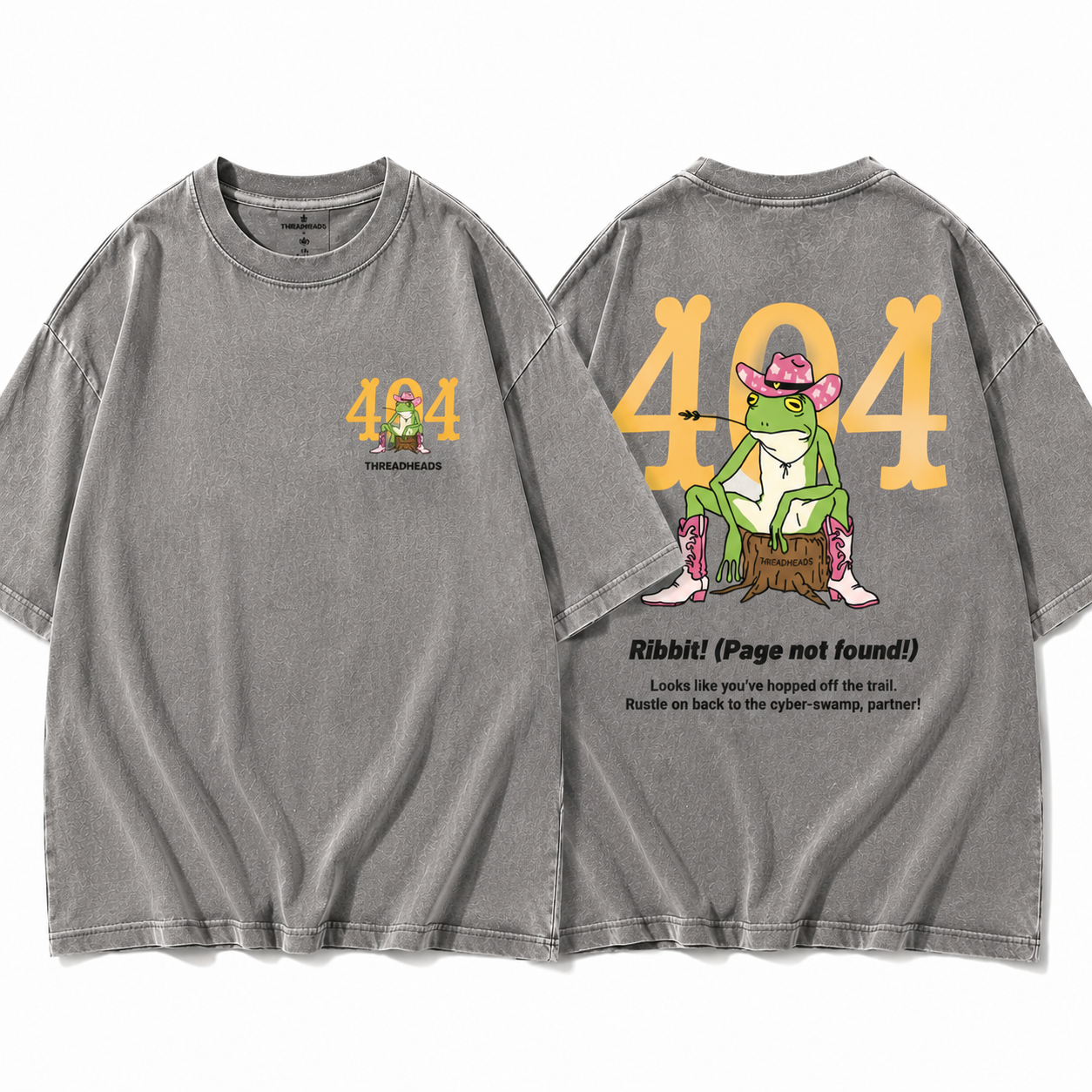 404 Cowboy Frog Graphic Tee