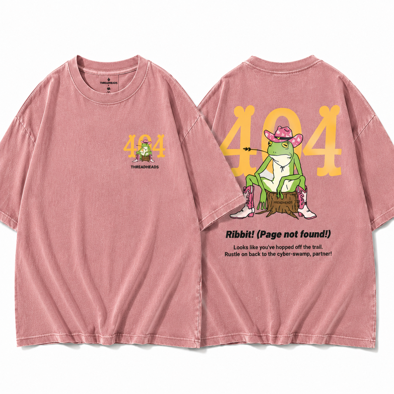 404 Cowboy Frog Graphic Tee