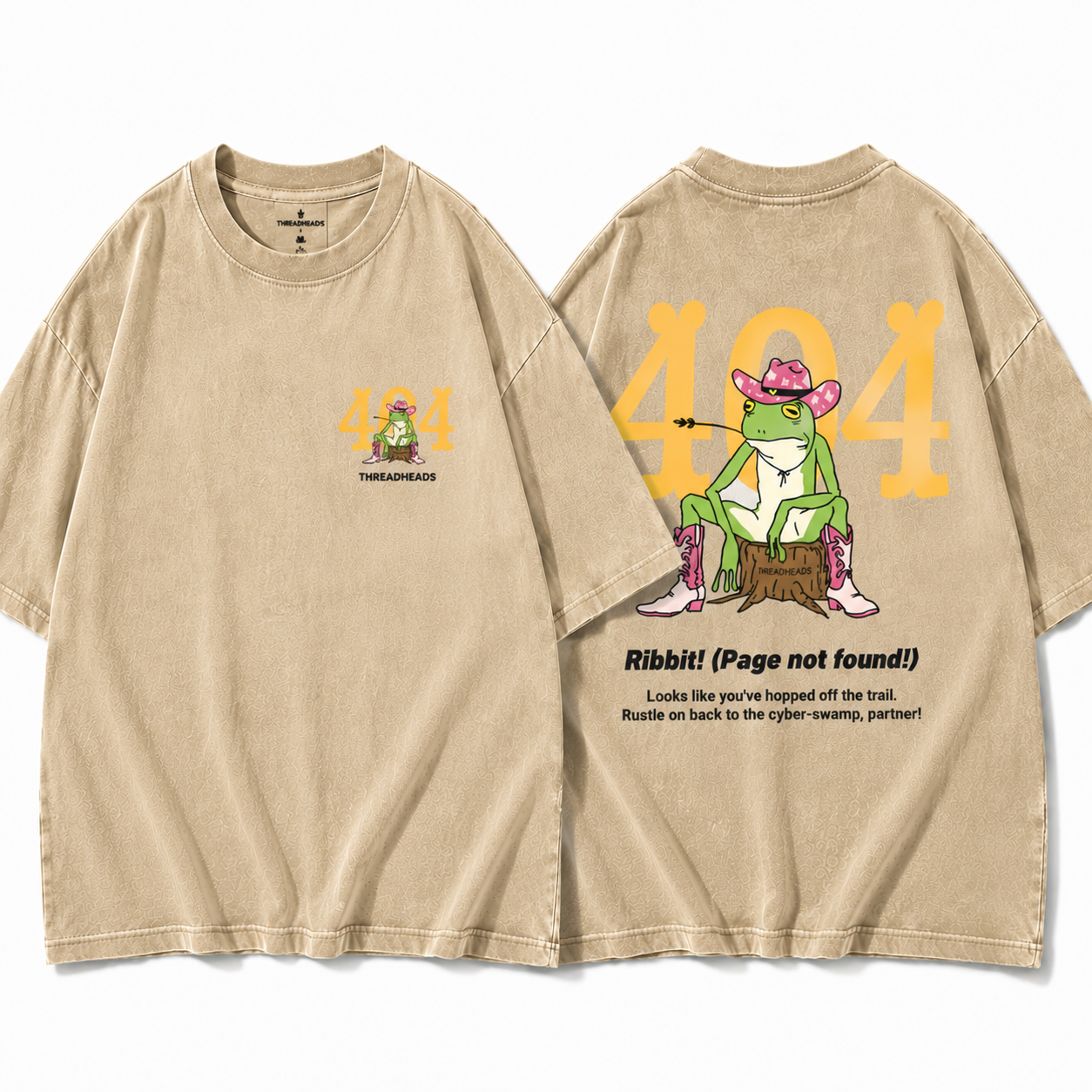404 Cowboy Frog Graphic Tee